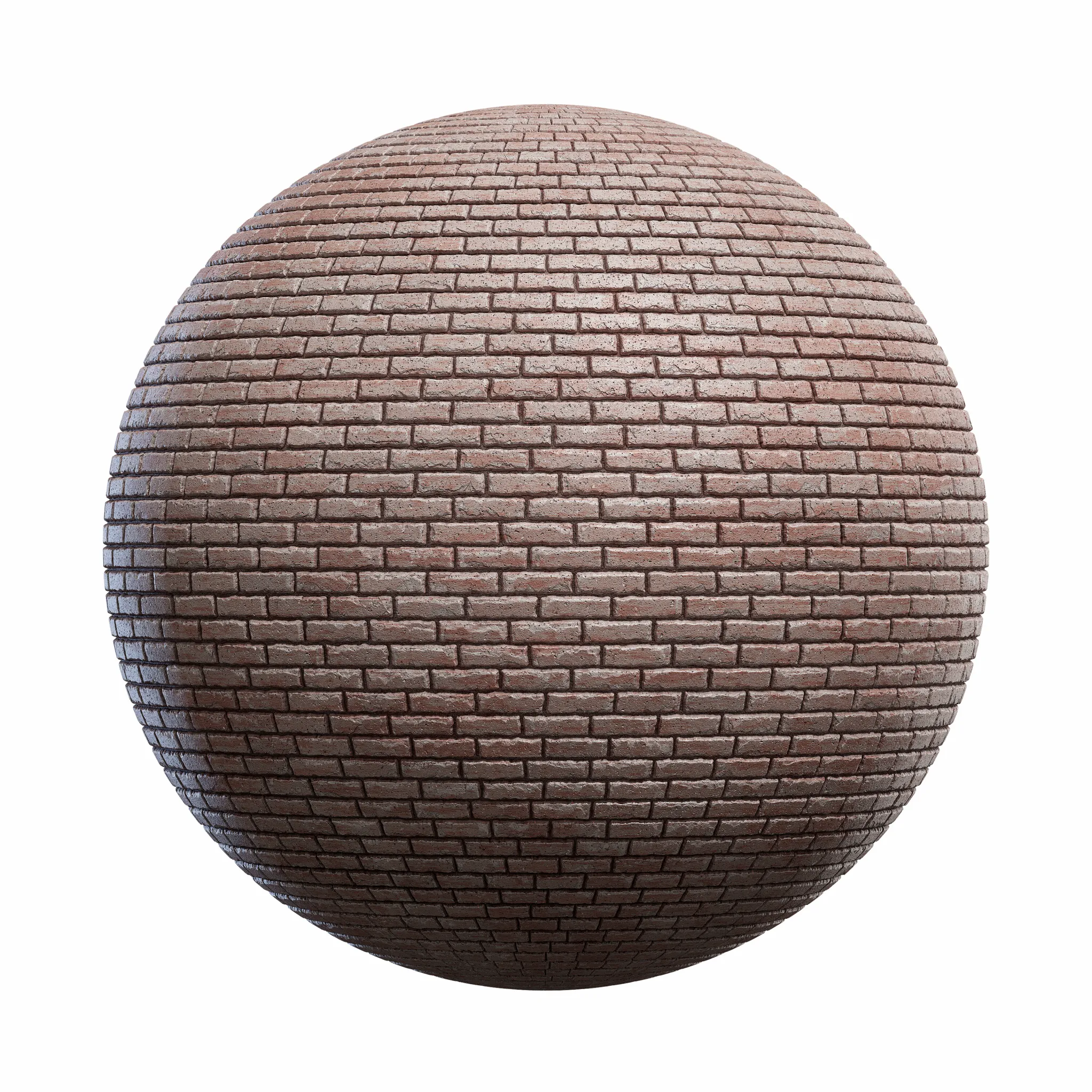 Blocks Exterior Brick Walls PBR Textures – 4K – 8K – brown_brick_wall_45_61