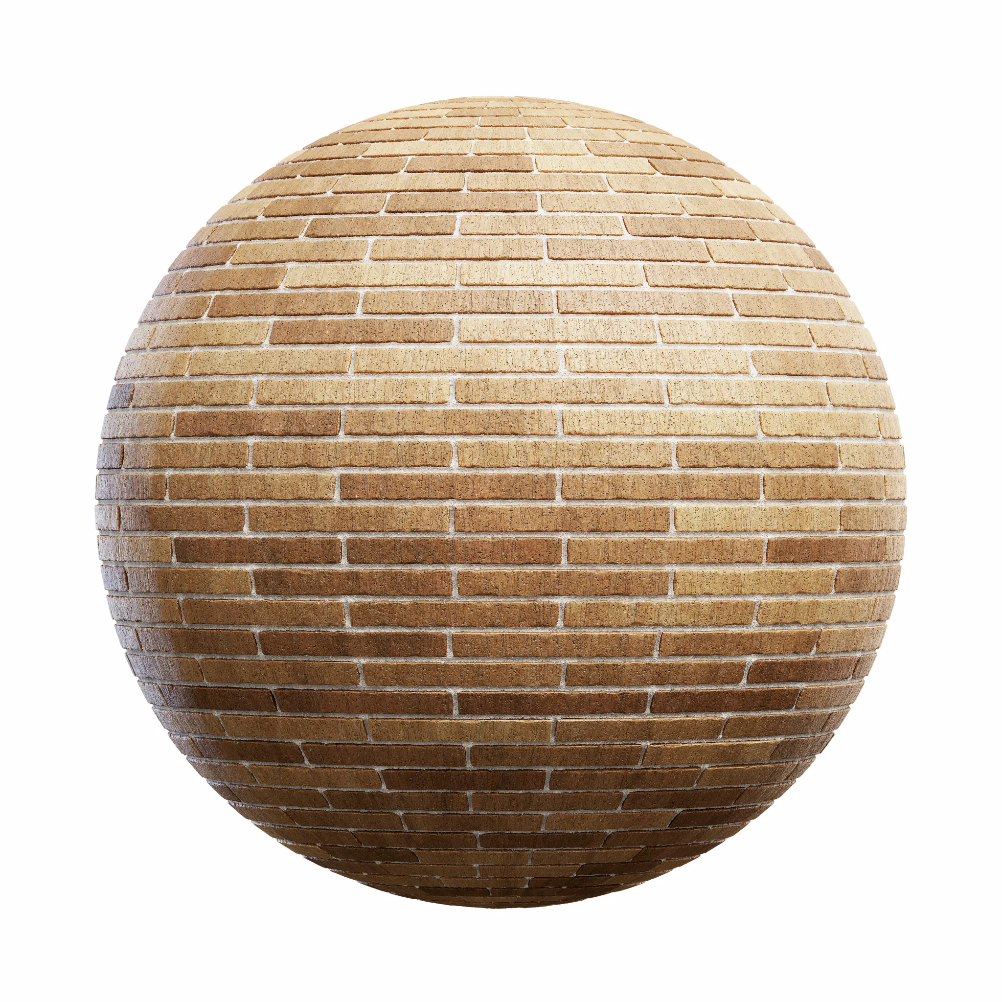 Blocks Exterior Brick Walls PBR Textures – 4K – 8K – brown_brick_wall_45_99
