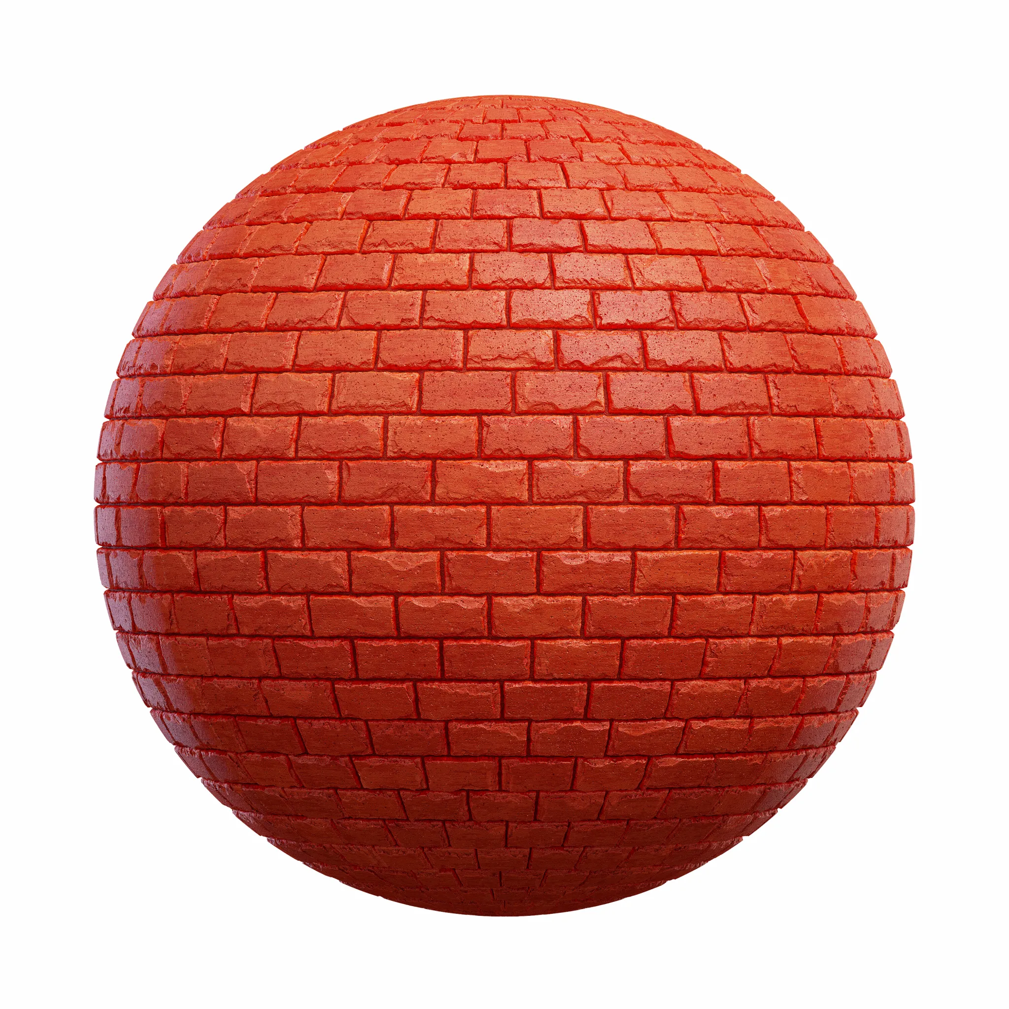 Blocks Exterior Brick Walls PBR Textures – 4K – 8K – damaged_and_painted_red_brick_wall_45_59