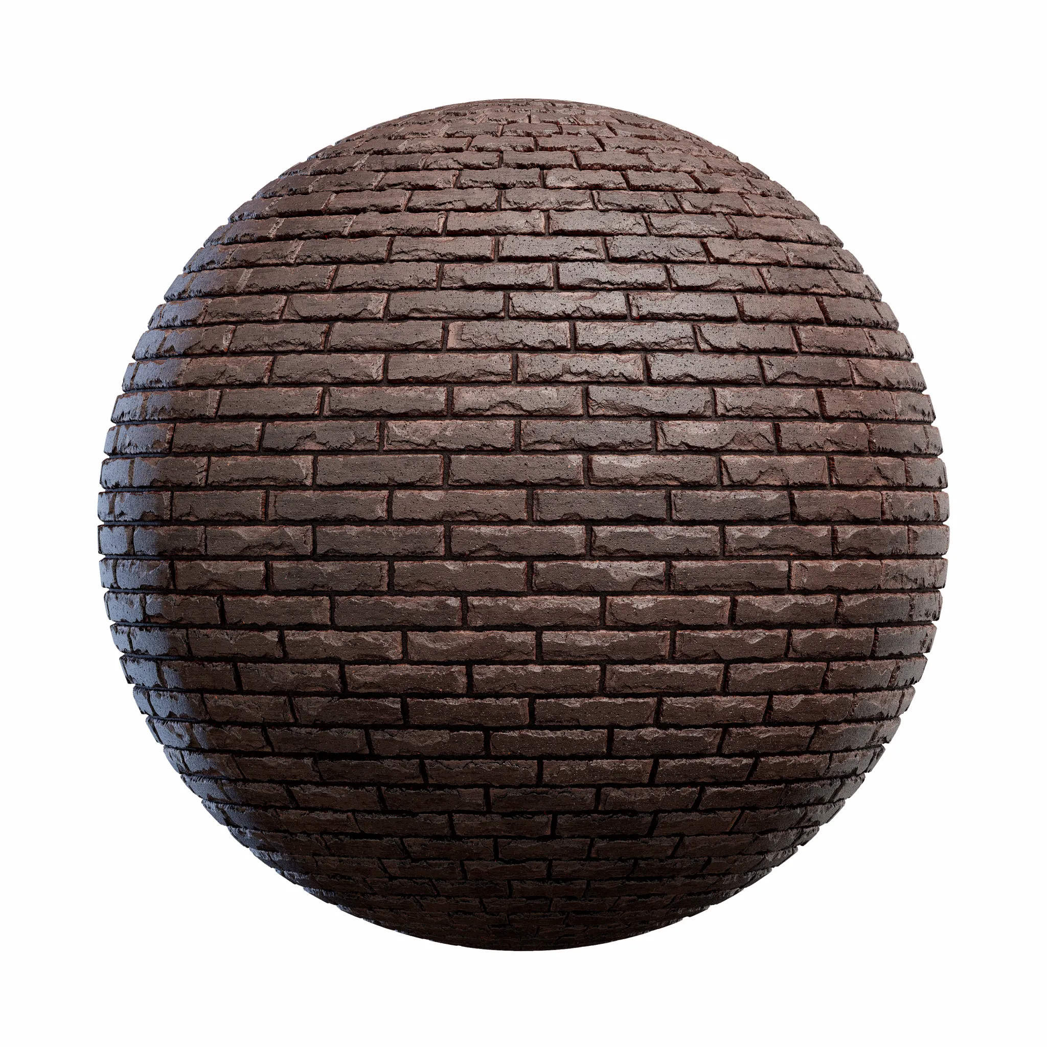 Blocks Exterior Brick Walls PBR Textures – 4K – 8K – damaged_brown_brick_wall_45_60
