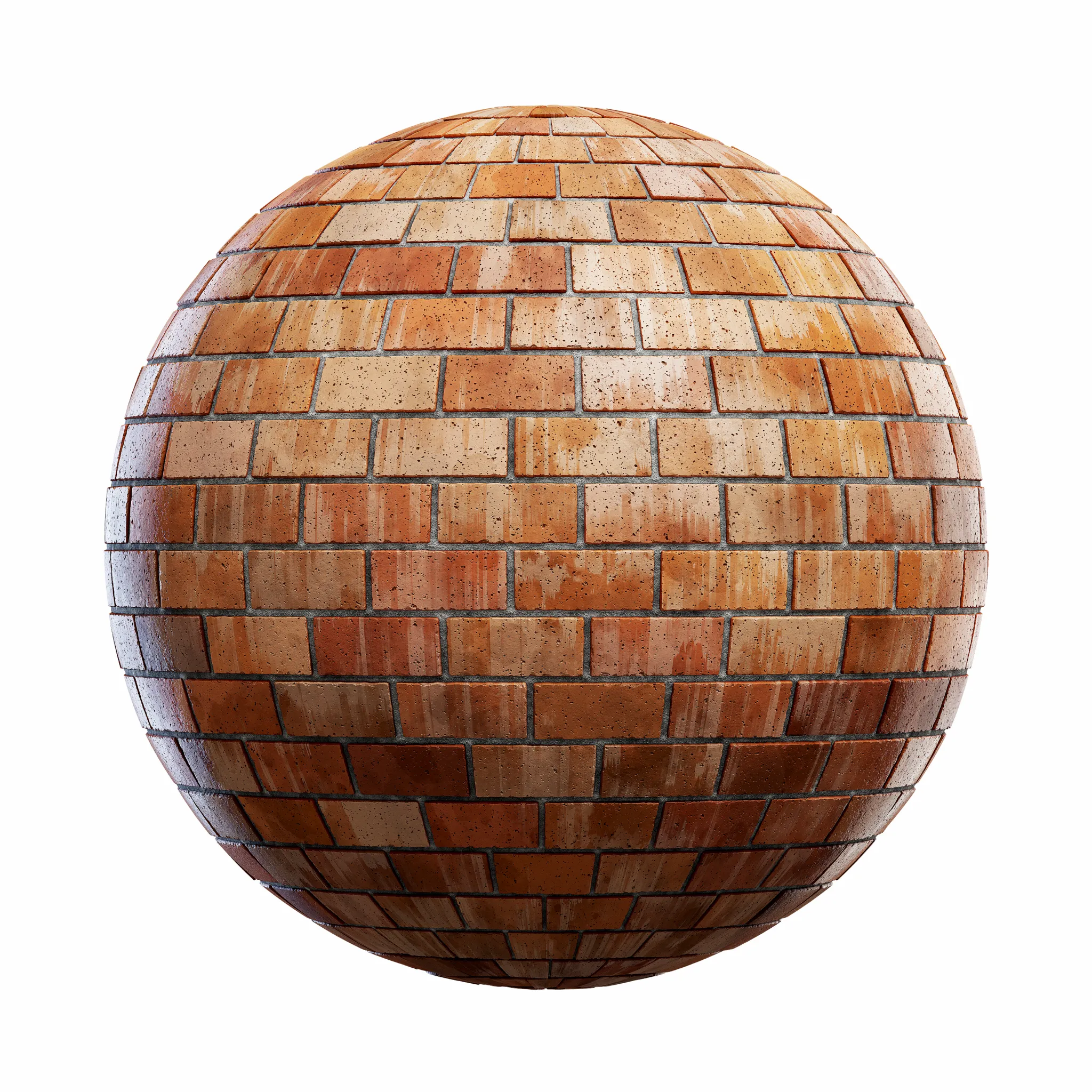 Blocks Exterior Brick Walls PBR Textures – 4K – 8K – dirty_brown_brick_wall_45_62