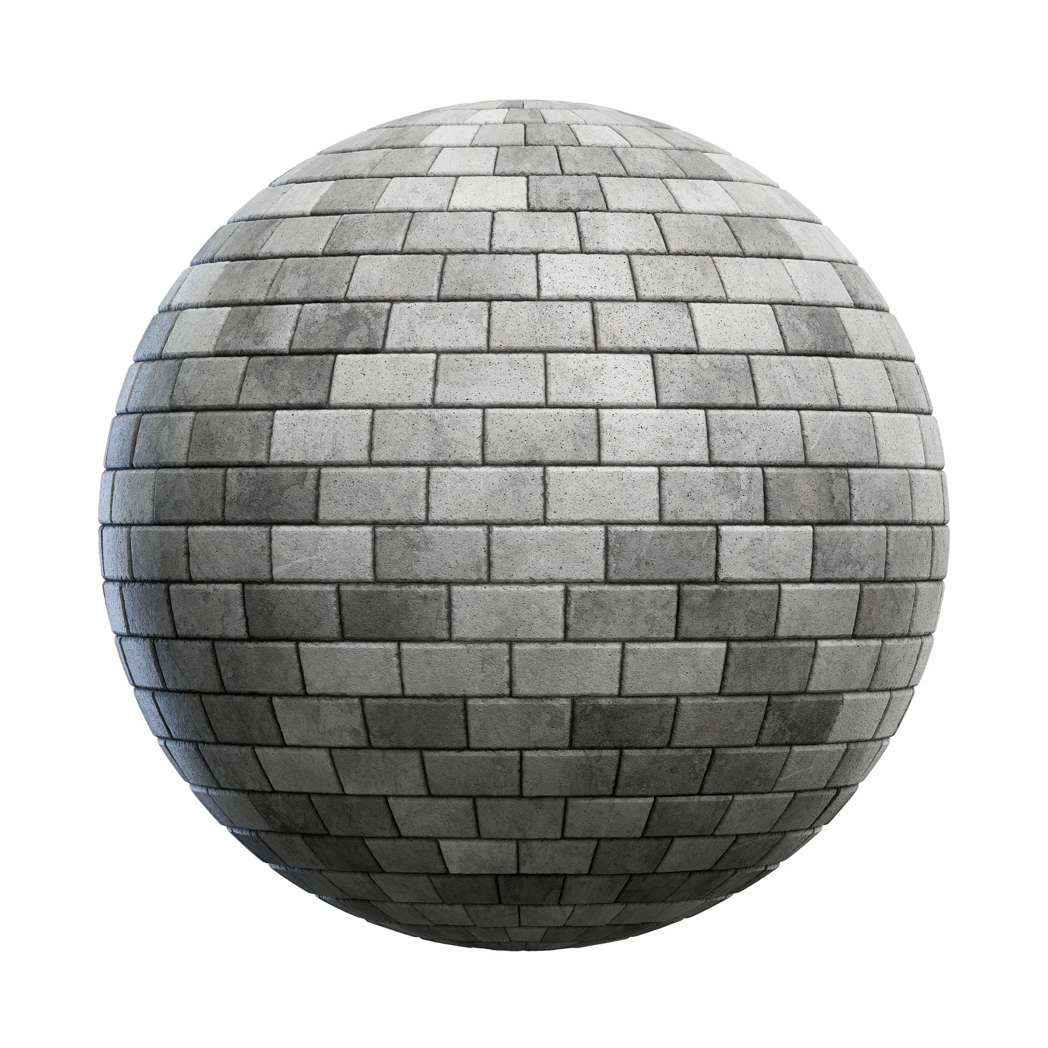 Blocks Exterior Brick Walls PBR Textures – 4K – 8K – grey_brick_wall_45_55