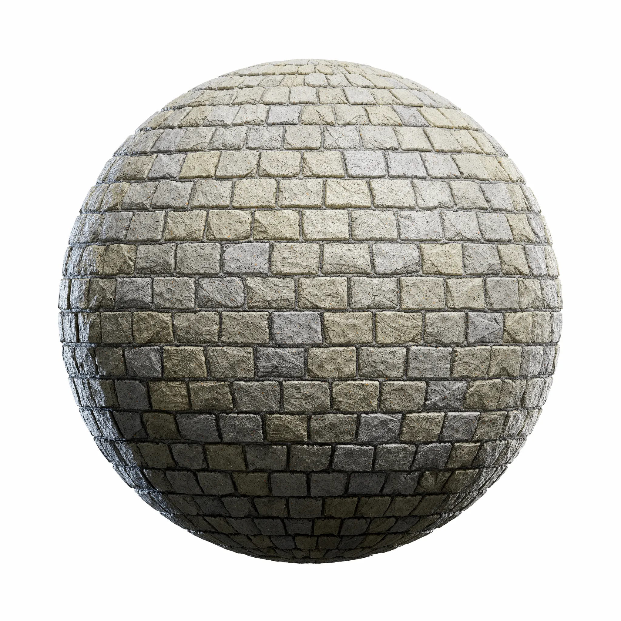 Blocks Exterior Brick Walls PBR Textures – 4K – 8K – grey_stone_brick_wall_45_27