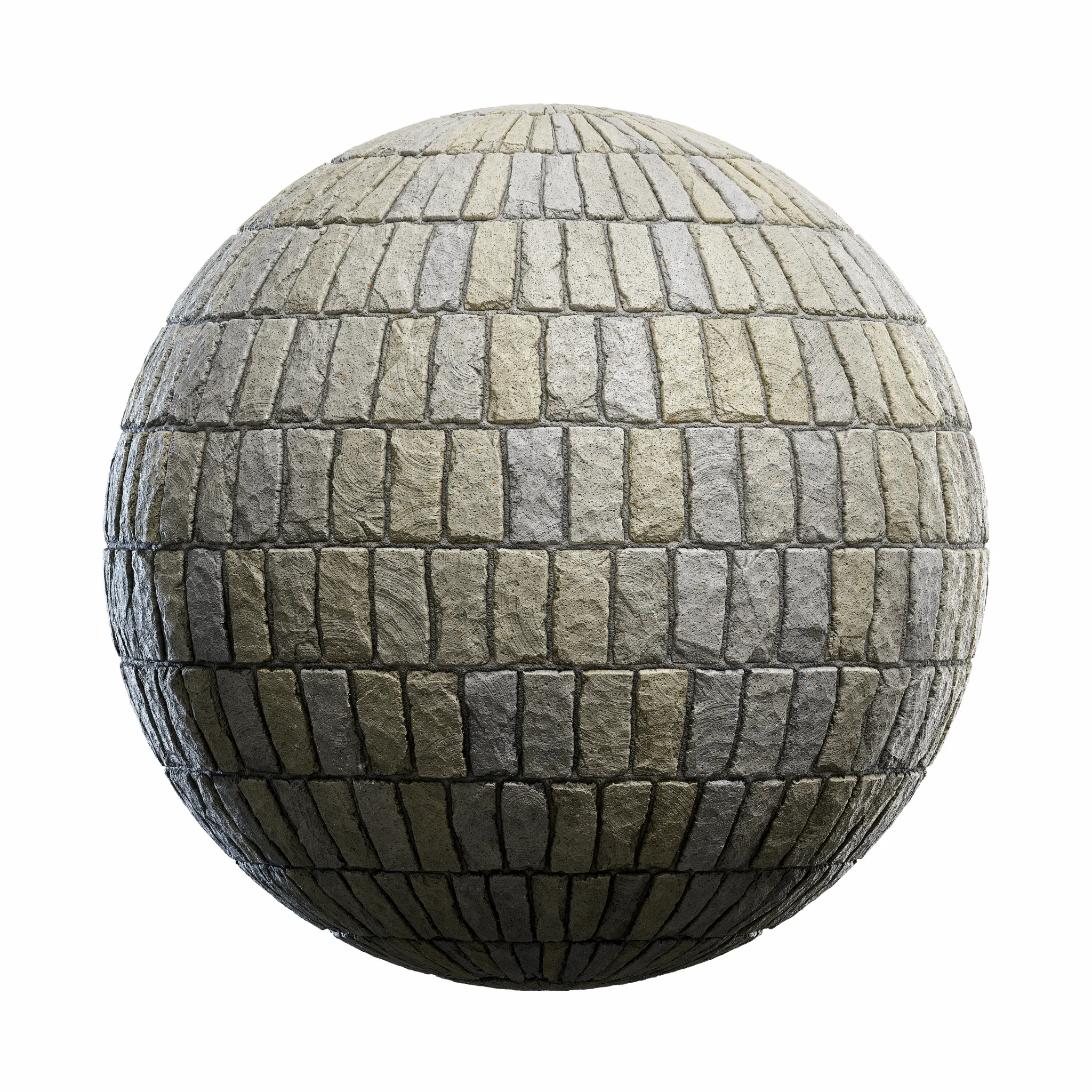 Blocks Exterior Brick Walls PBR Textures – 4K – 8K – grey_stone_brick_wall_45_28