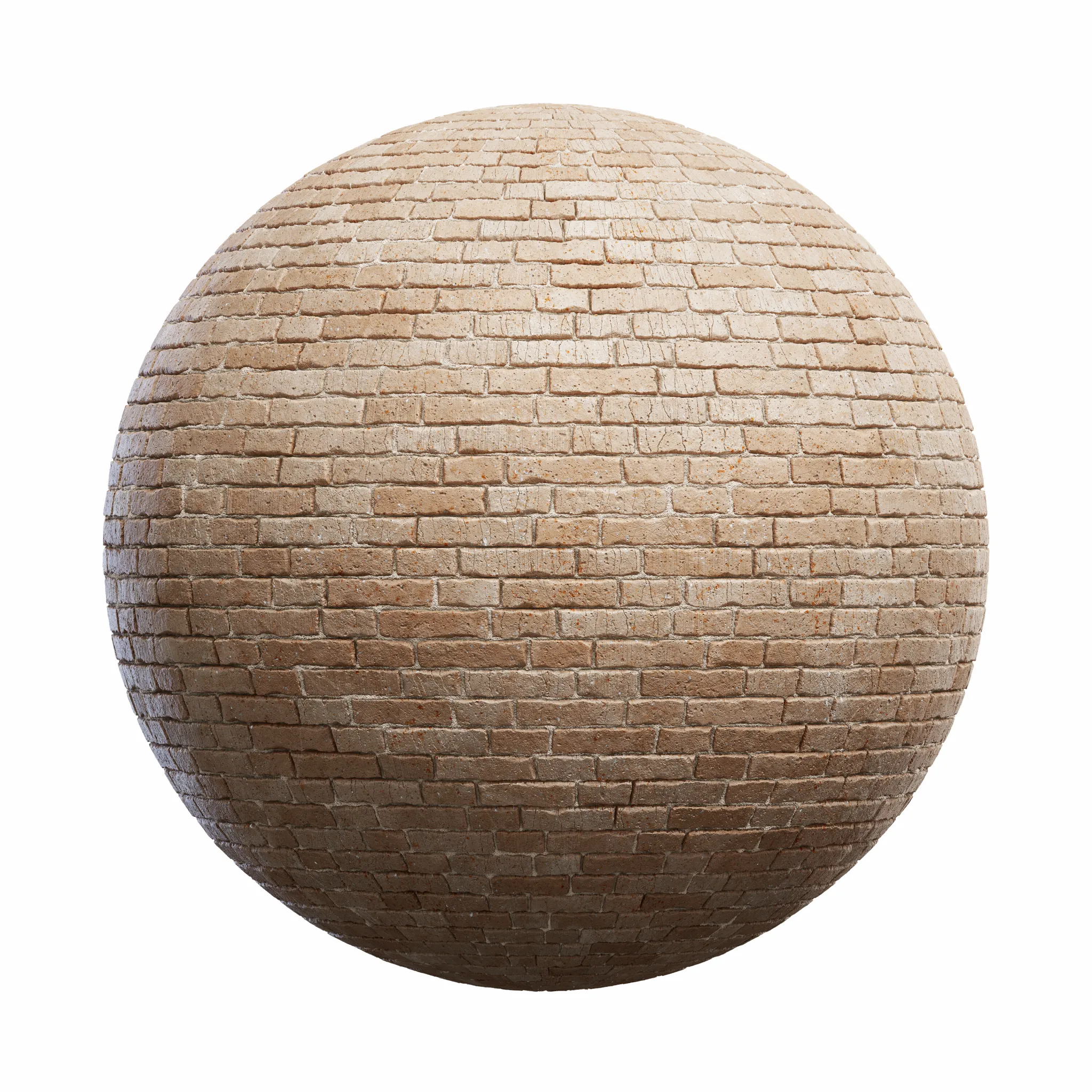 Blocks Exterior Brick Walls PBR Textures – 4K – 8K – old_beige_brick_wall_45_93