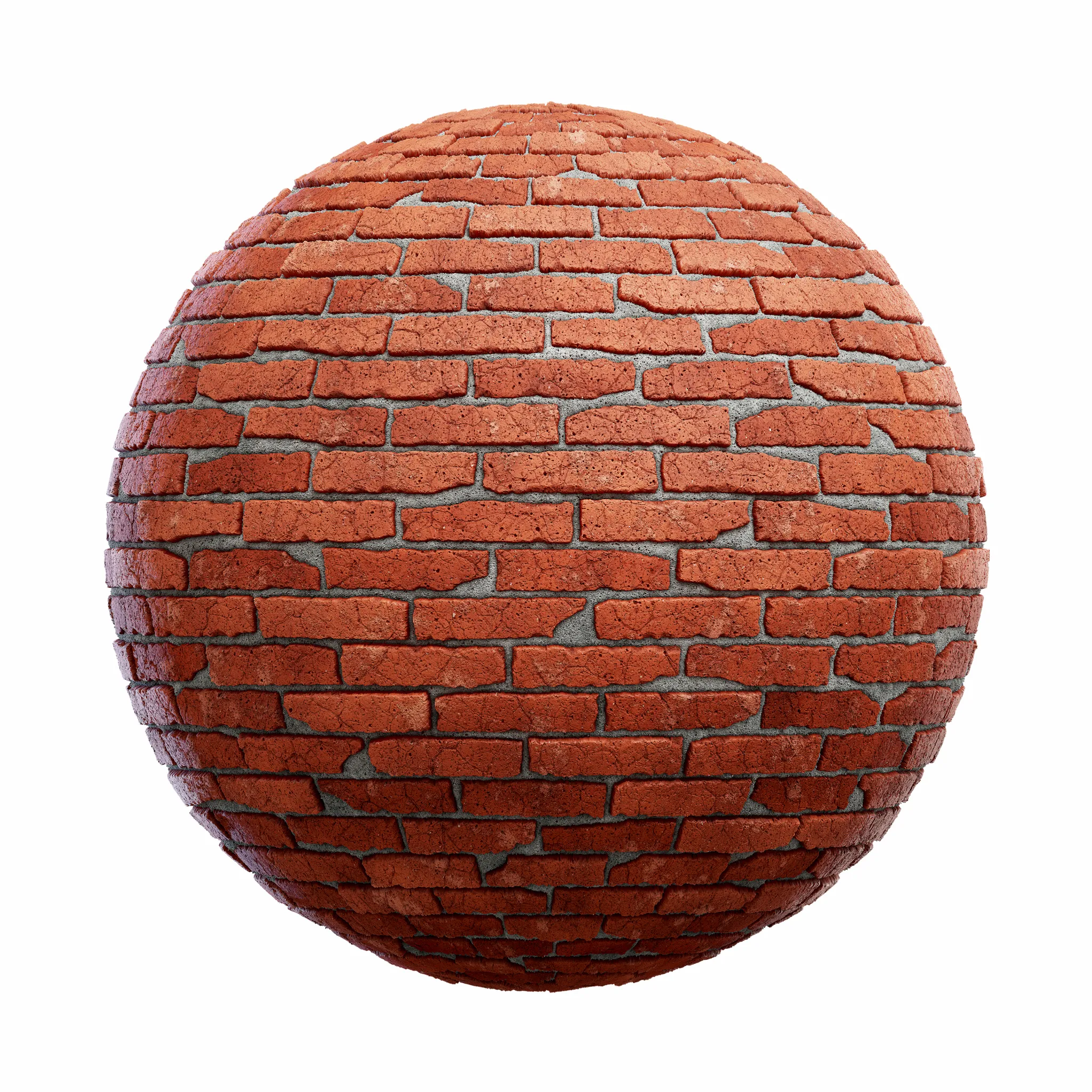 Blocks Exterior Brick Walls PBR Textures – 4K – 8K – old_red_brick_wall_45_10