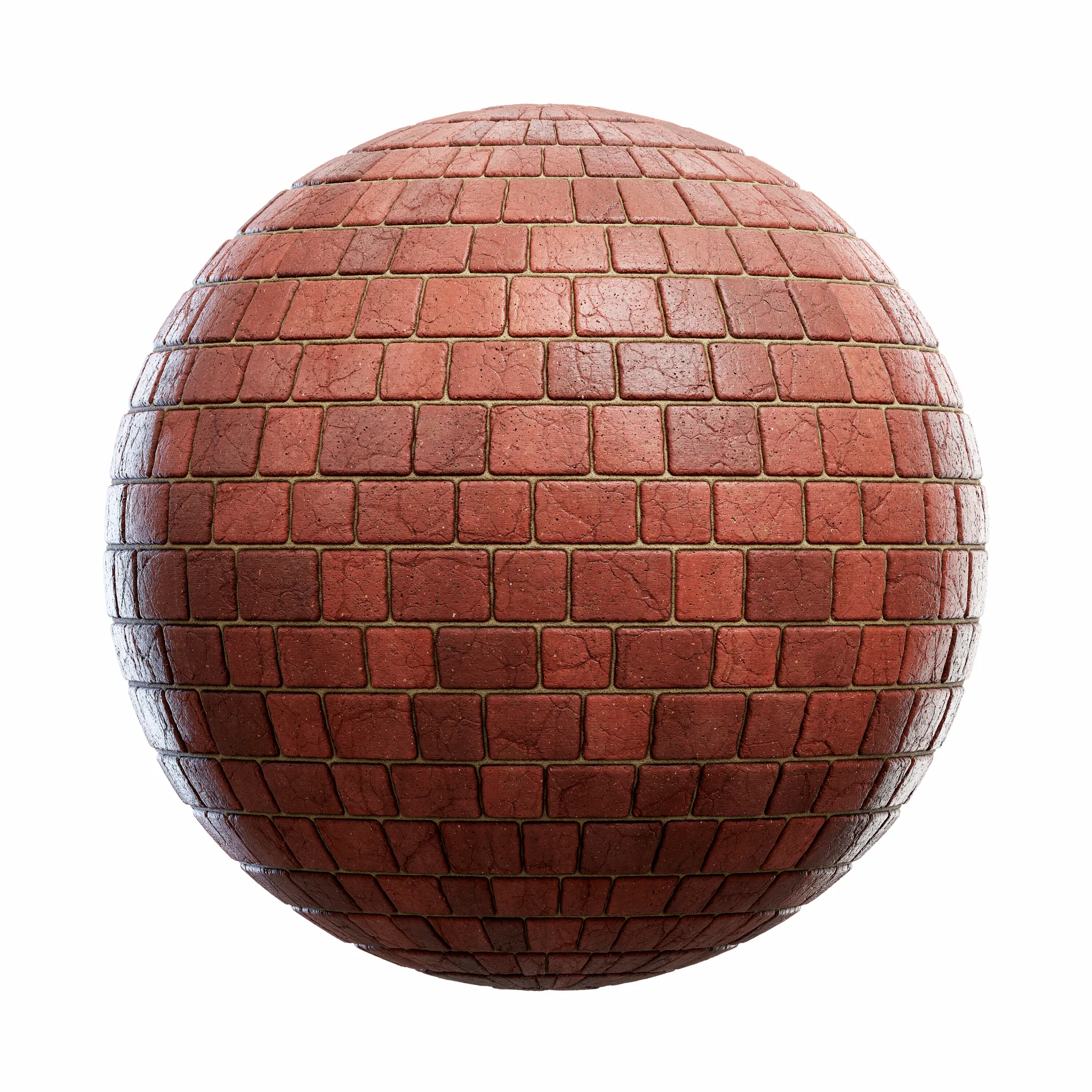 Blocks Exterior Brick Walls PBR Textures – 4K – 8K – red_brick_wall_with_cracks_45_06