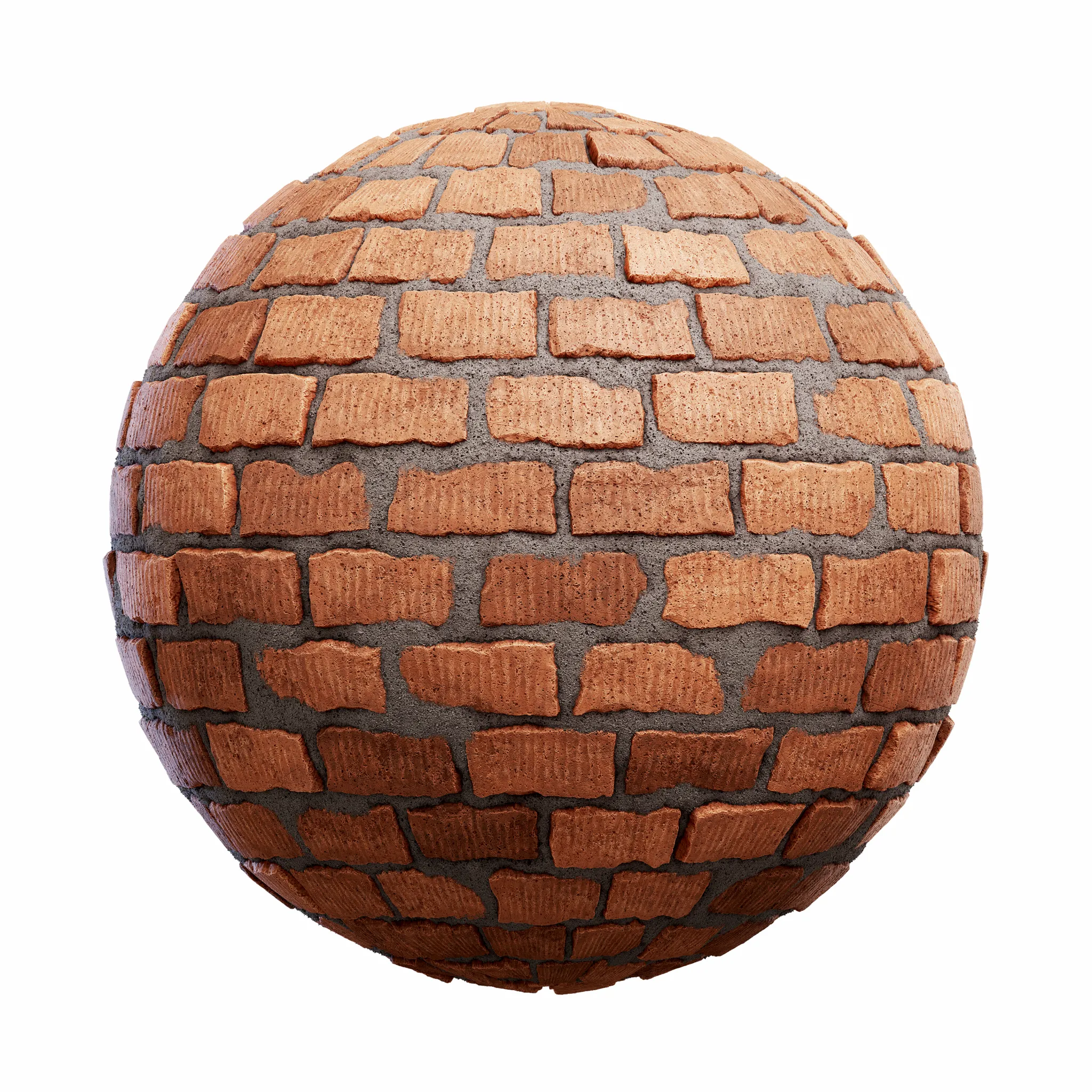 Blocks Exterior Brick Walls PBR Textures – 4K – 8K – rough_red_brick_wall_45_85