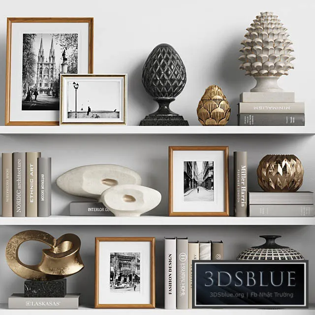 Decor Set 117 3DS Max - thumbnail 3