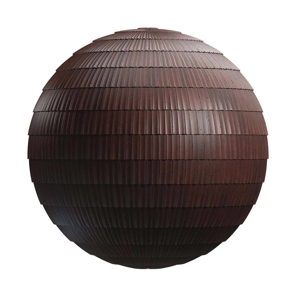 PBR Textures Volume 22 – Roofs – 4K – 8K – brown_ceramic_roof_22_95