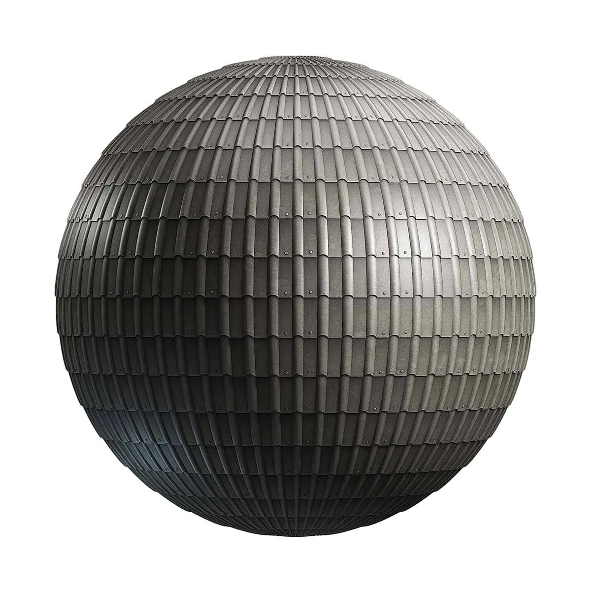 PBR Textures Volume 22 – Roofs – 4K – 8K – grey_metal_roof_22_38