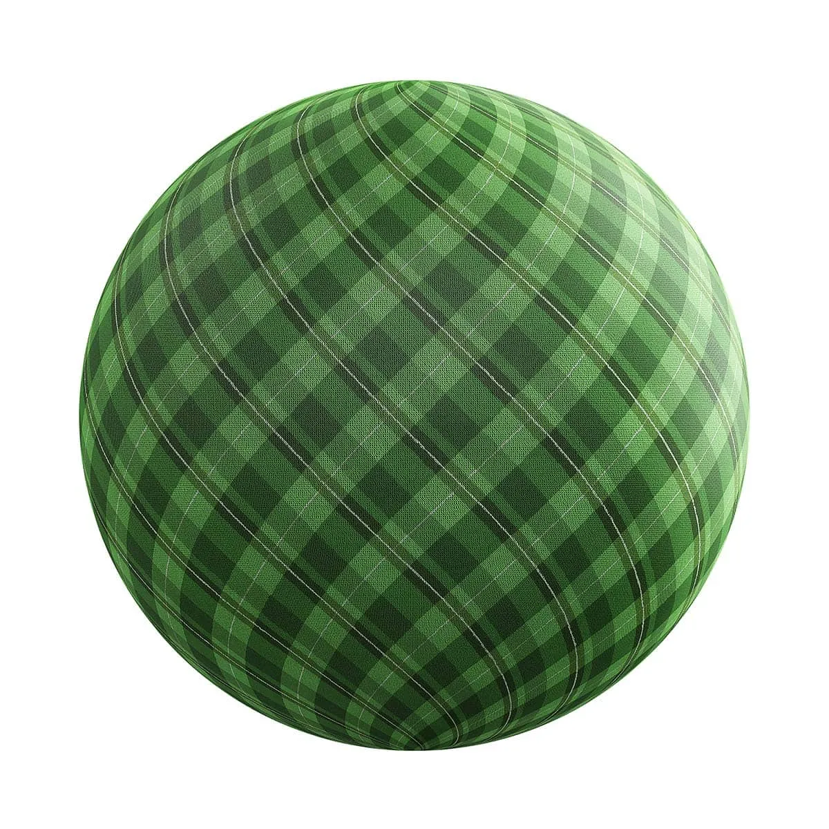 PBR Textures Volume 27 – Fabrics – 4K – 8K – green_checkered_fabric_26_35