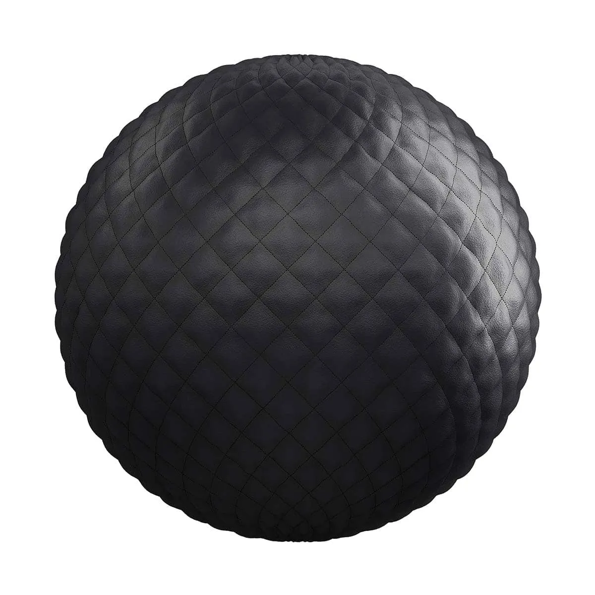 PBR Textures Volume 27 – Fabrics – 4K – 8K – quilted_black_leather_26_85