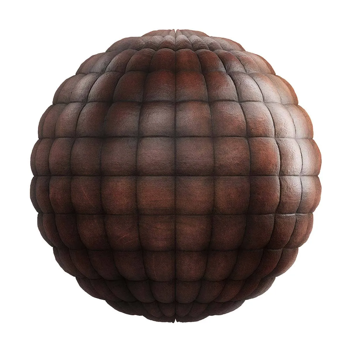 PBR Textures Volume 27 – Fabrics – 4K – 8K – quilted_brown_leather_26_50