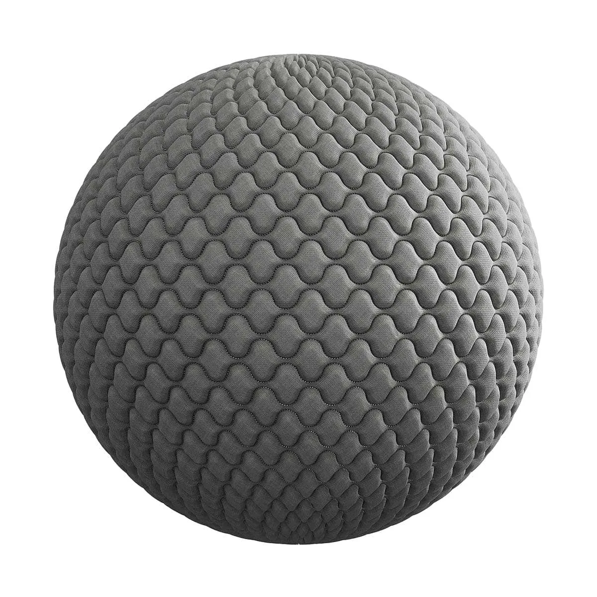 PBR Textures Volume 27 – Fabrics – 4K – 8K – quilted_grey_fabric_26_72