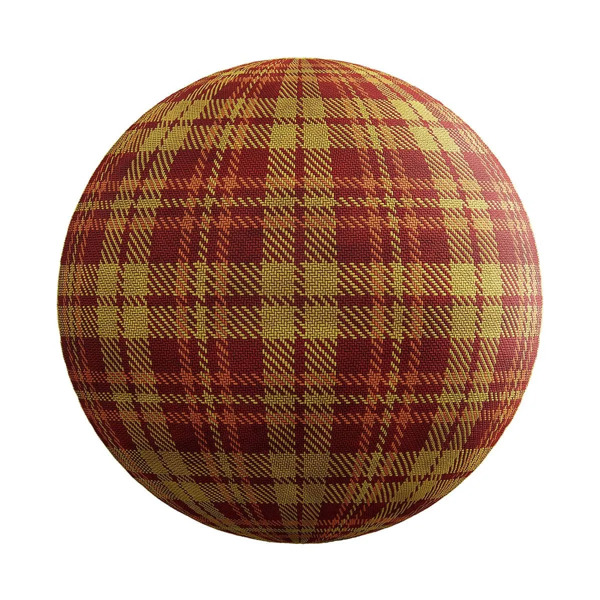 PBR Textures Volume 27 – Fabrics – 4K – 8K – red_checkered_fabric_26_38