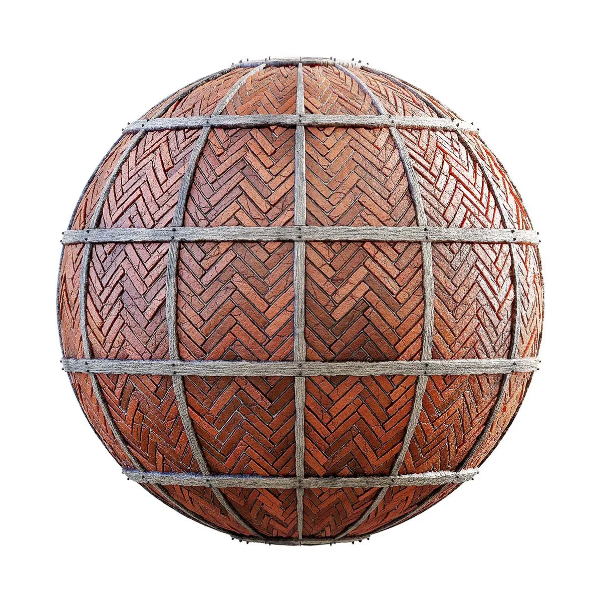 PBR Textures Volume 29 – Medieval – 4K – 8K – brick_wall_with_wood_29_98