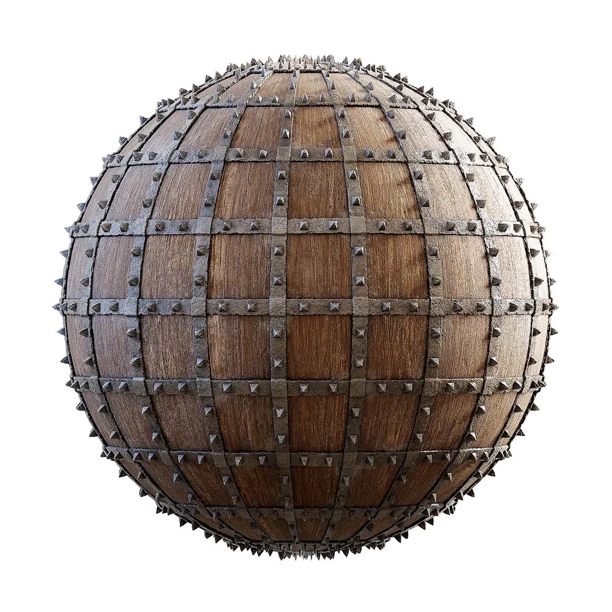 PBR Textures Volume 29 – Medieval – 4K – 8K – wooden_reinforced_gate_29_45