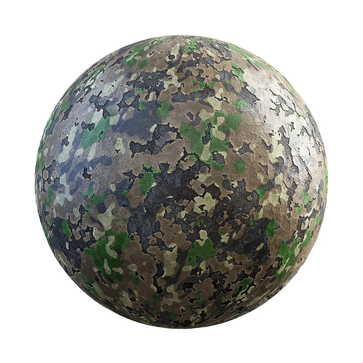 PBR Textures Volume 30 – Military – 4K – 8K – flaked_camo_painted_metal_30_15