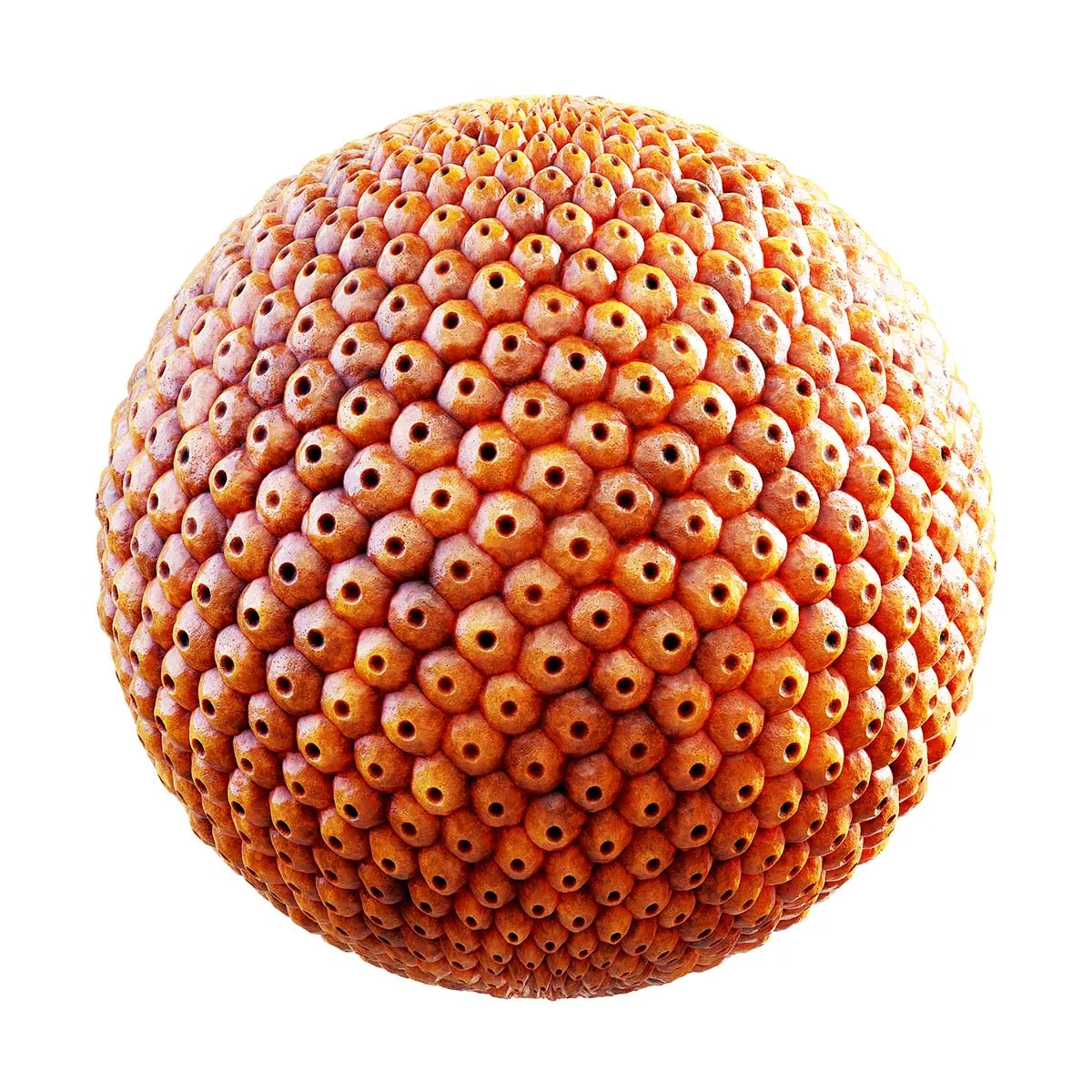 CGAxis PBR 31 – Orange Insect Nest 32 64