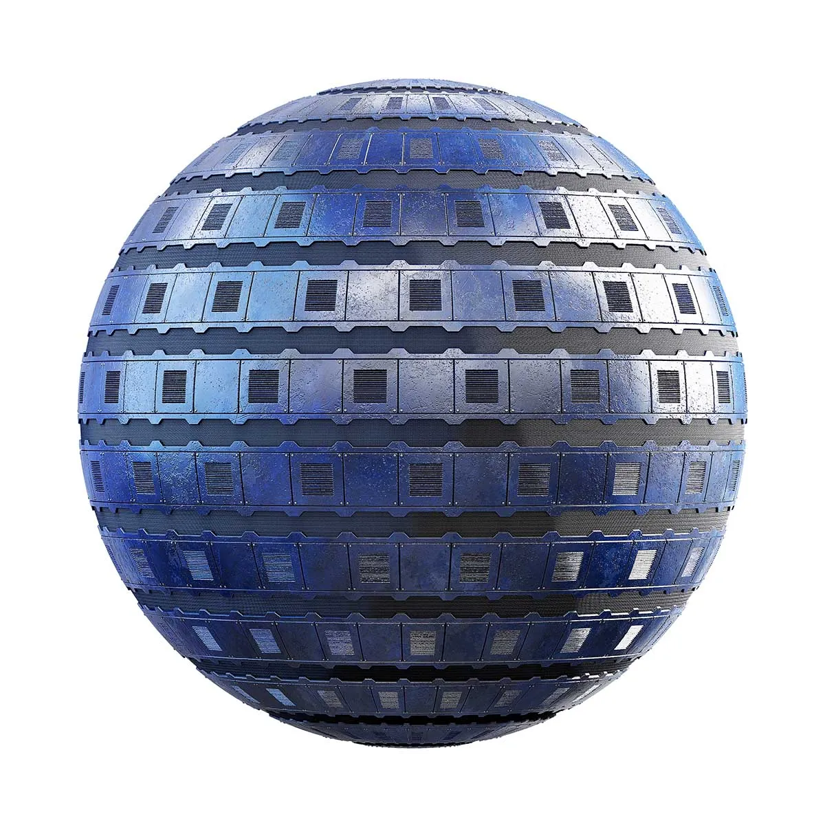 PBR Textures Volume 32 – Sci-Fi – 4K – 8K – blue_metal_wall_28_29