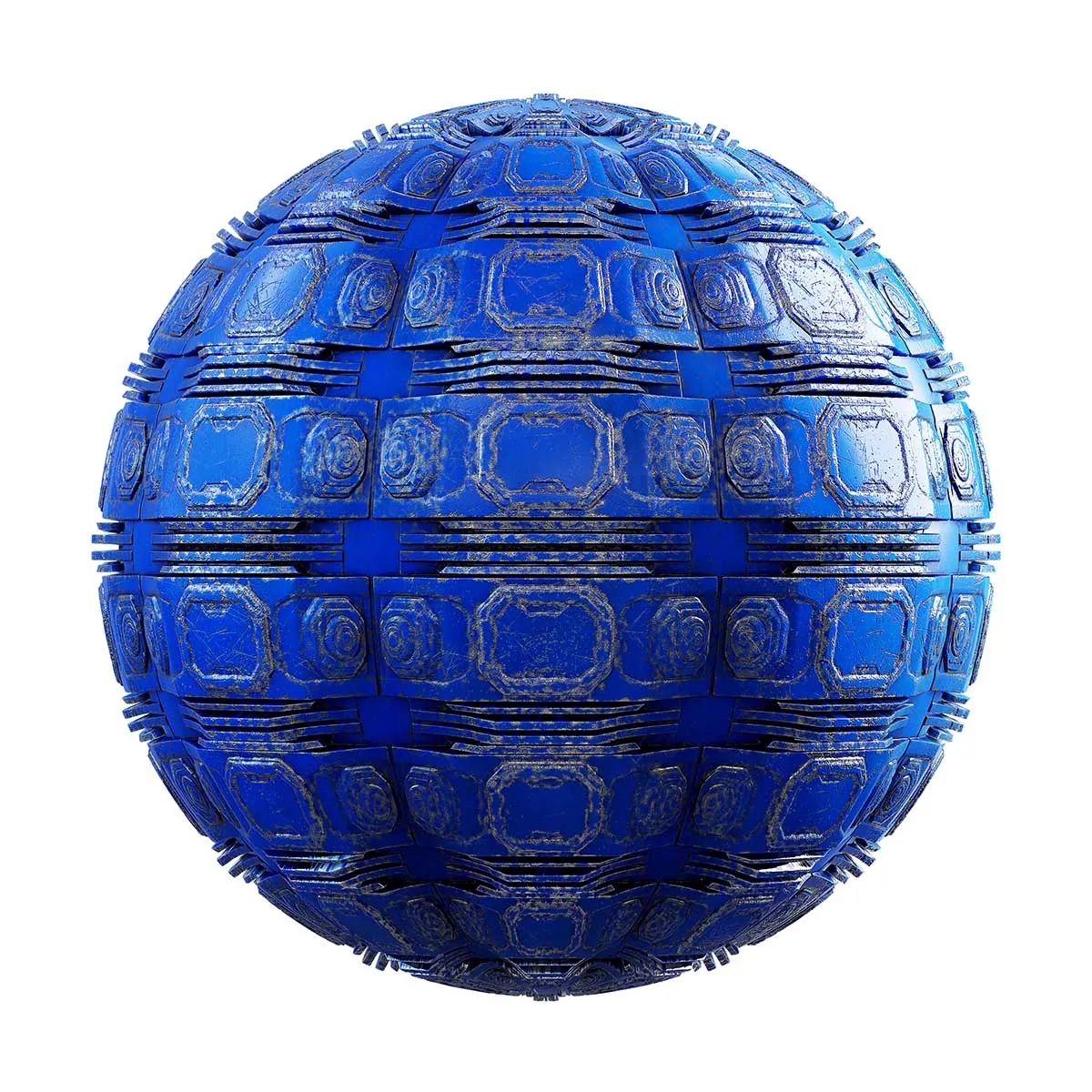 PBR Textures Volume 32 – Sci-Fi – 4K – 8K – blue_space_ship_wall_28_90