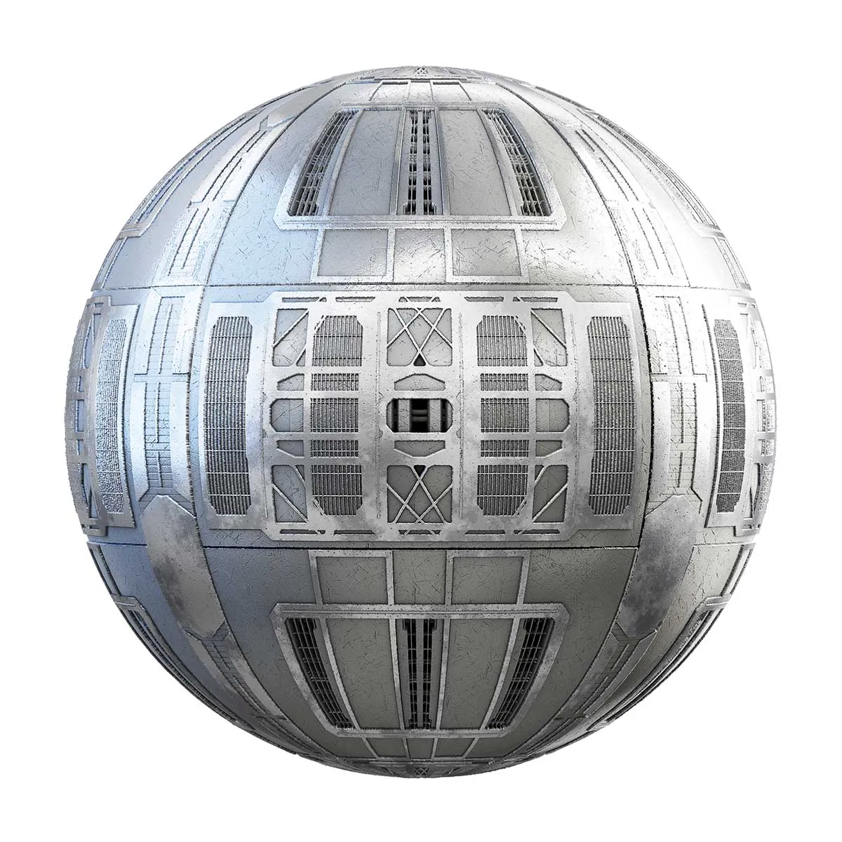 PBR Textures Volume 32 – Sci-Fi – 4K – 8K – grey_metal_space_ship_wall_28_37
