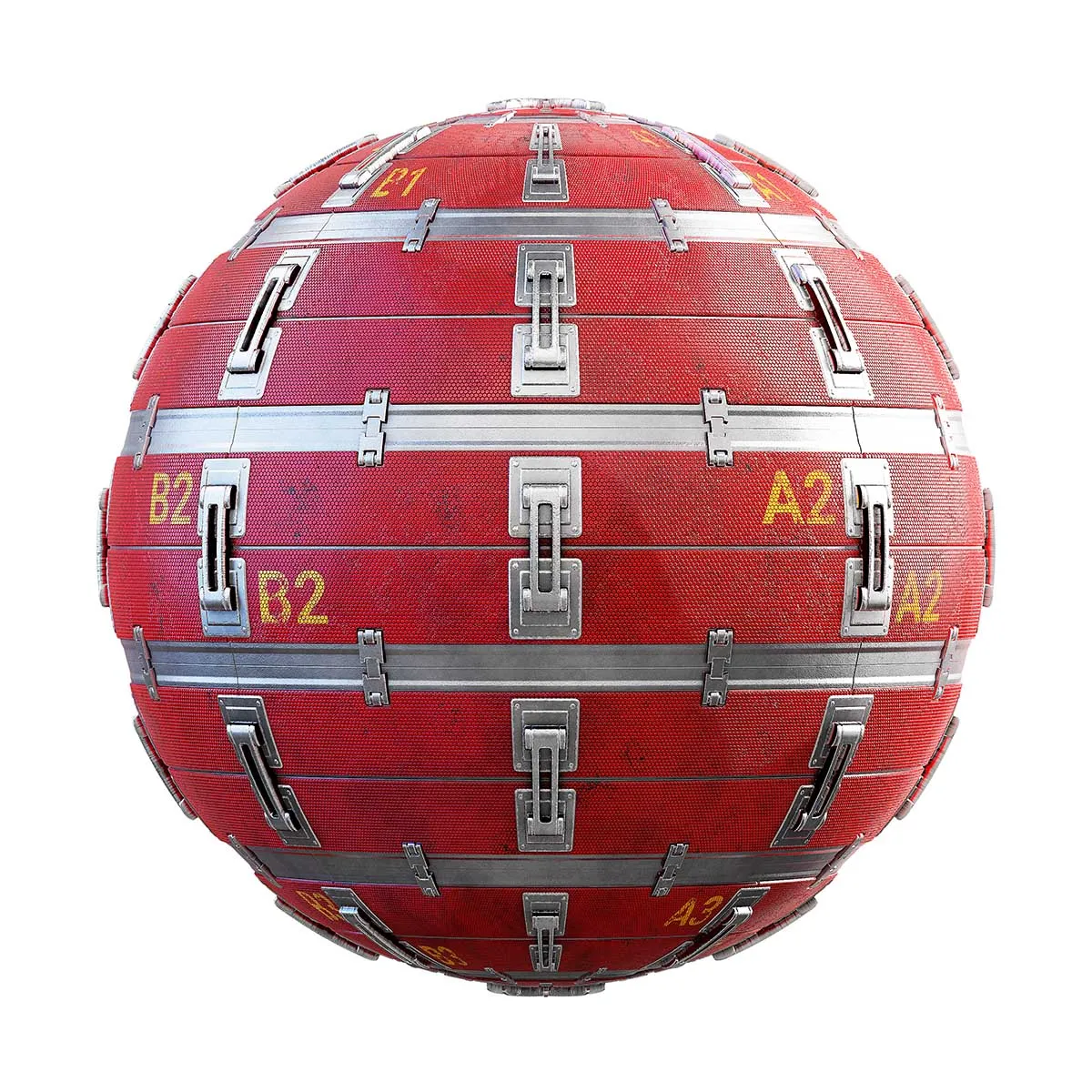 PBR Textures Volume 32 – Sci-Fi – 4K – 8K – red_and_metal_container_28_85