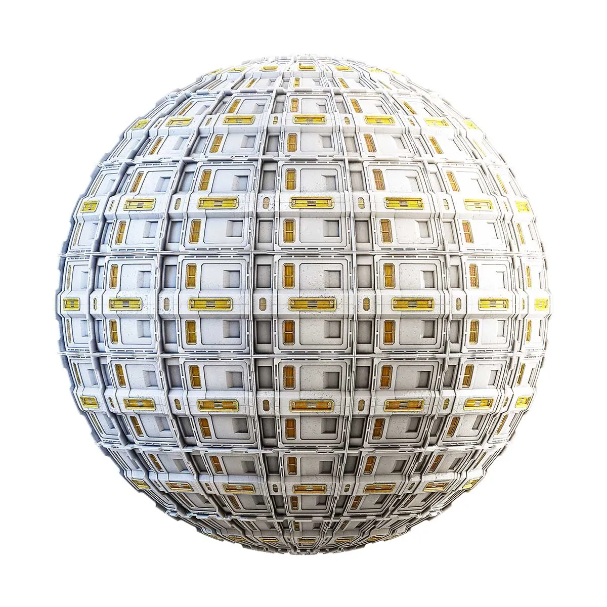 PBR Textures Volume 32 – Sci-Fi – 4K – 8K – white_and_yellow_space_ship_wall_28_57