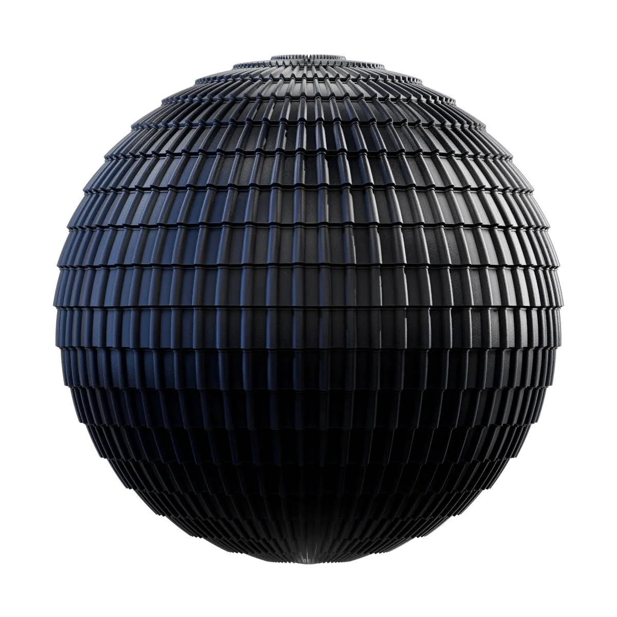 PBR Textures Volume 35 – Roofs – 4K – black_steel_tile_roof_35_57