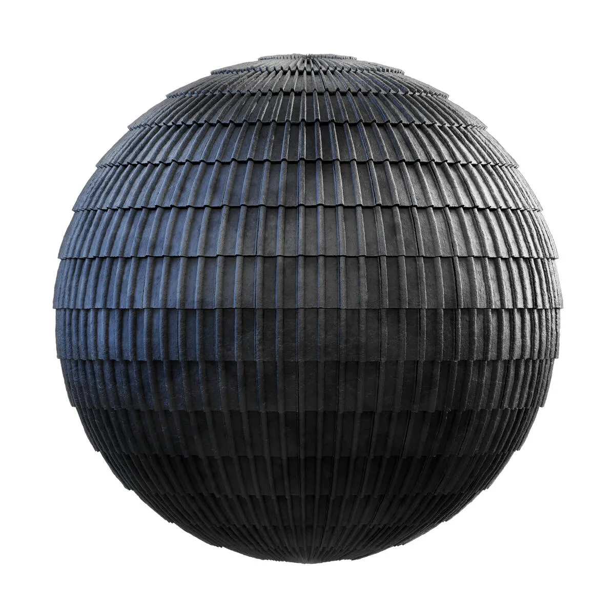 PBR Textures Volume 35 – Roofs – 4K – dark_grey_ceramic_roof_35_07