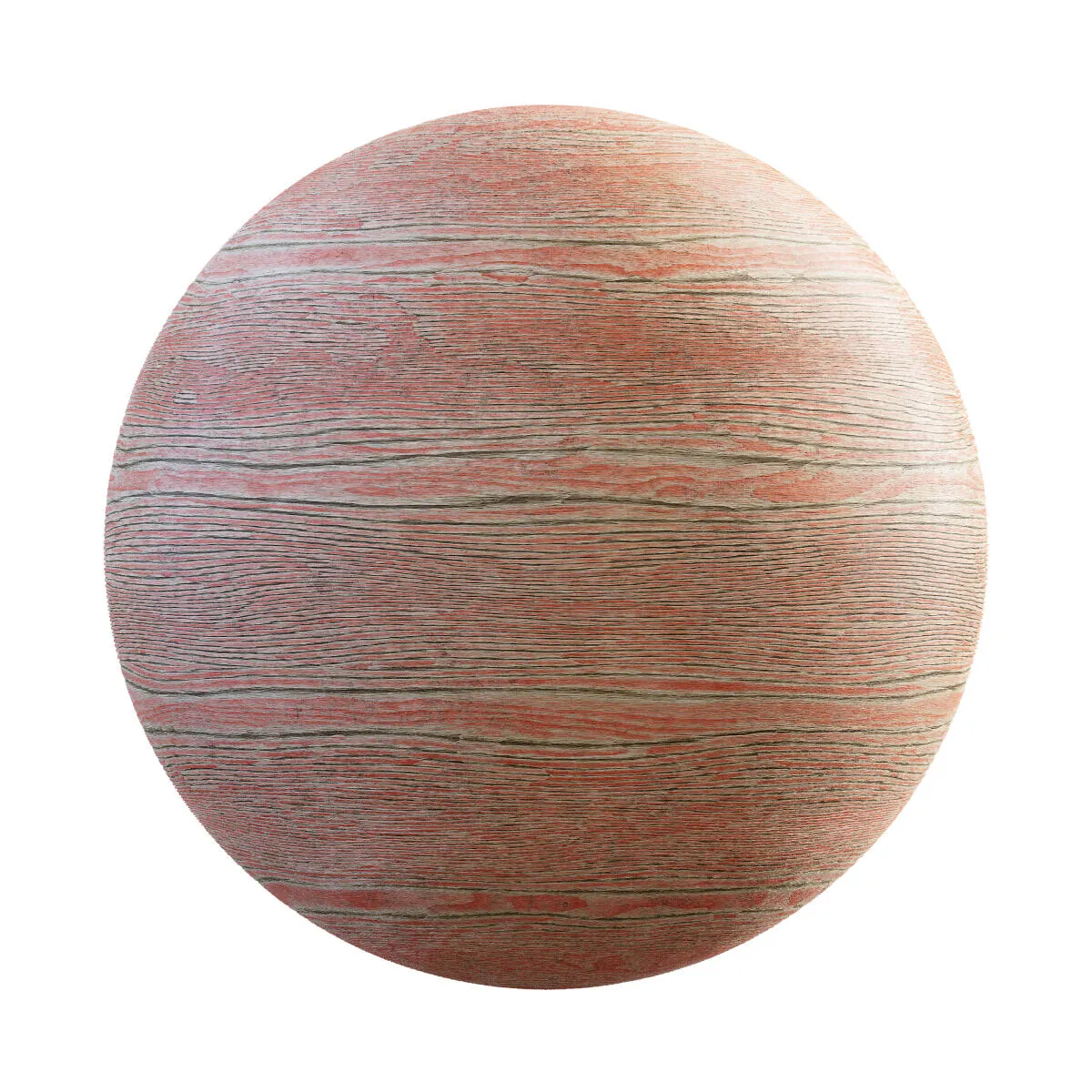 PBR Textures Volume 36 – Wood – 4K – red_painted_pine_wood_33_53