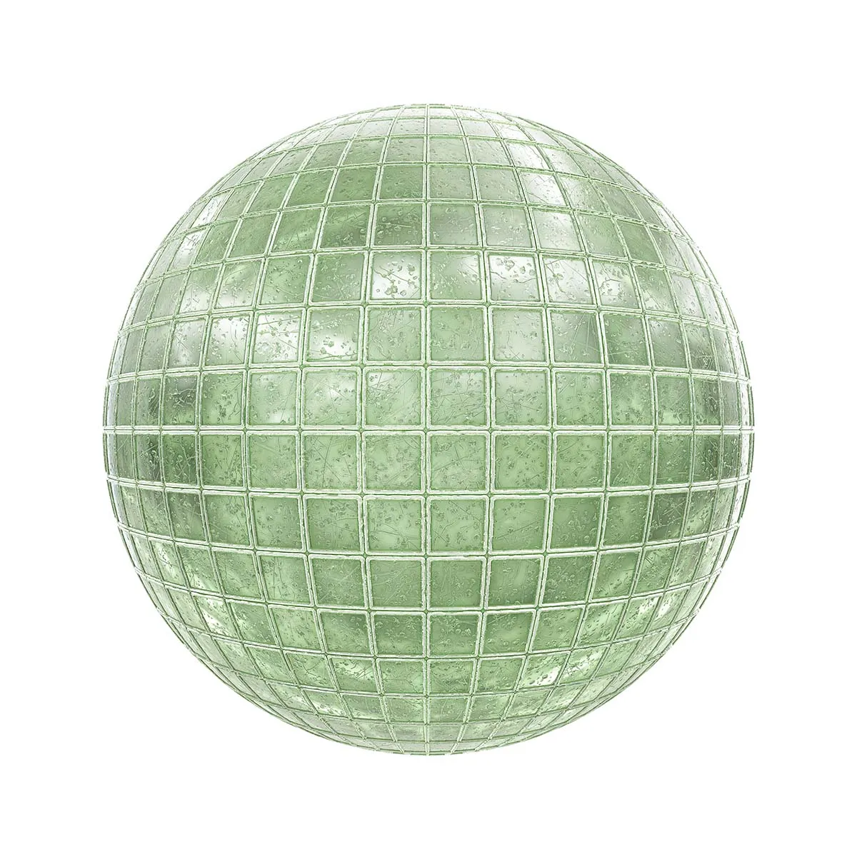 PBR Textures Volume 42 – Glass & Crystals – 4K – 8K – green_glass_tiles_43_30