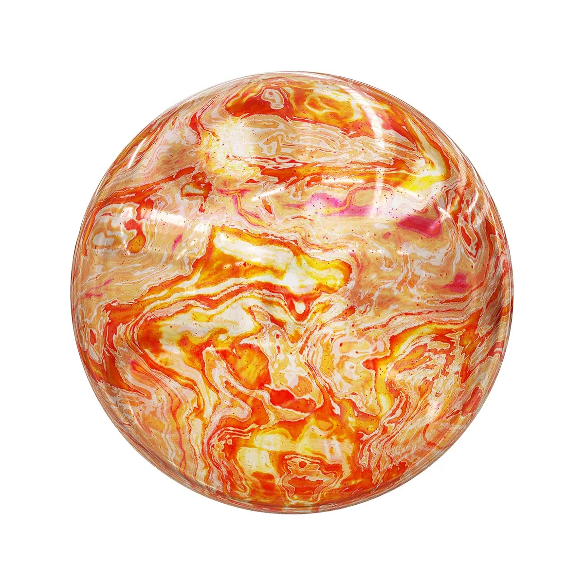 PBR Textures Volume 42 – Glass & Crystals – 4K – 8K – orange_stained_glass_43_87