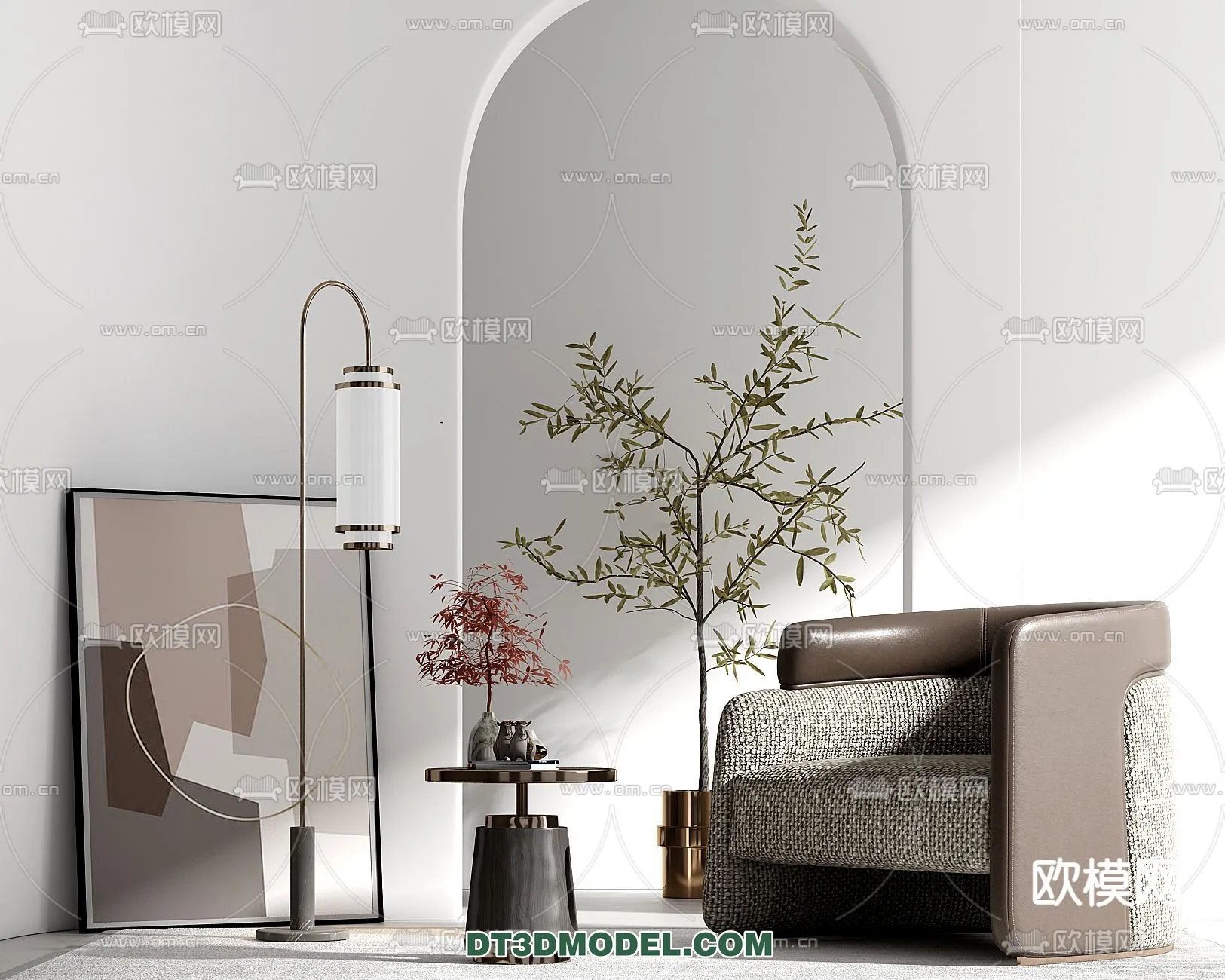 ARMCHAIR 3D MODELS – MODERN STYLE – 0077