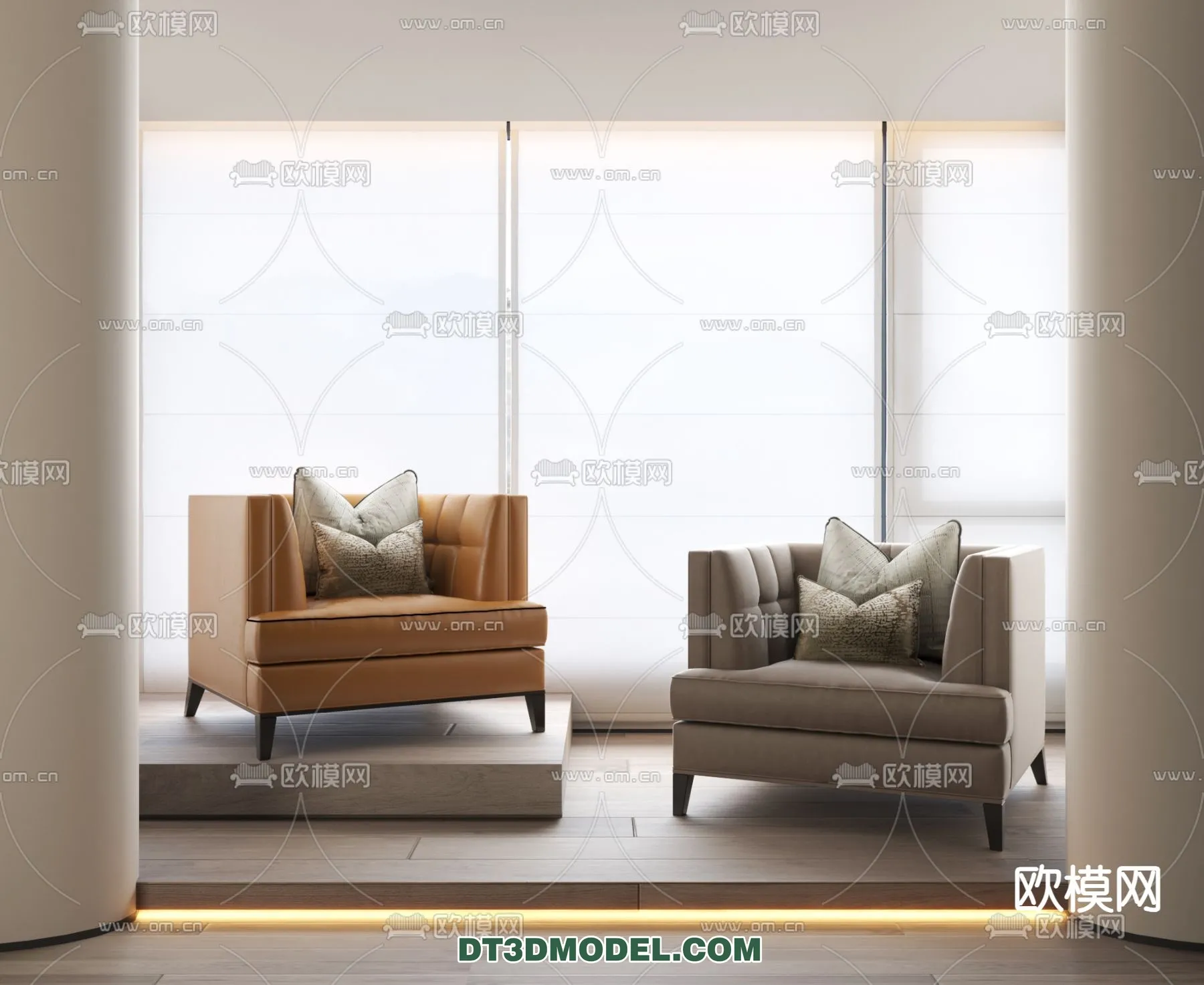 ARMCHAIR 3D MODELS – MODERN STYLE – 0123