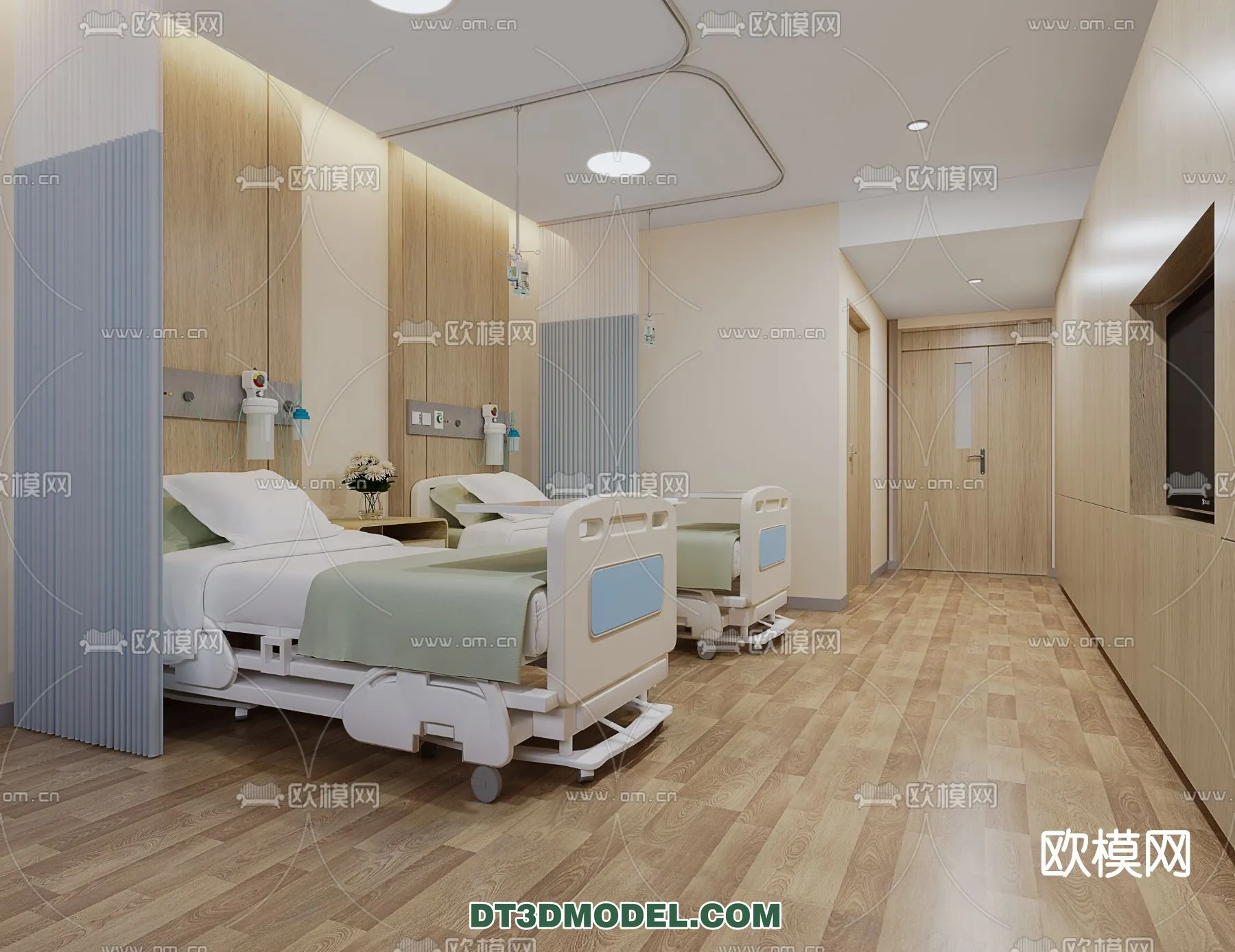 HOSPITAL 3D SCENES – MODERN – 0004