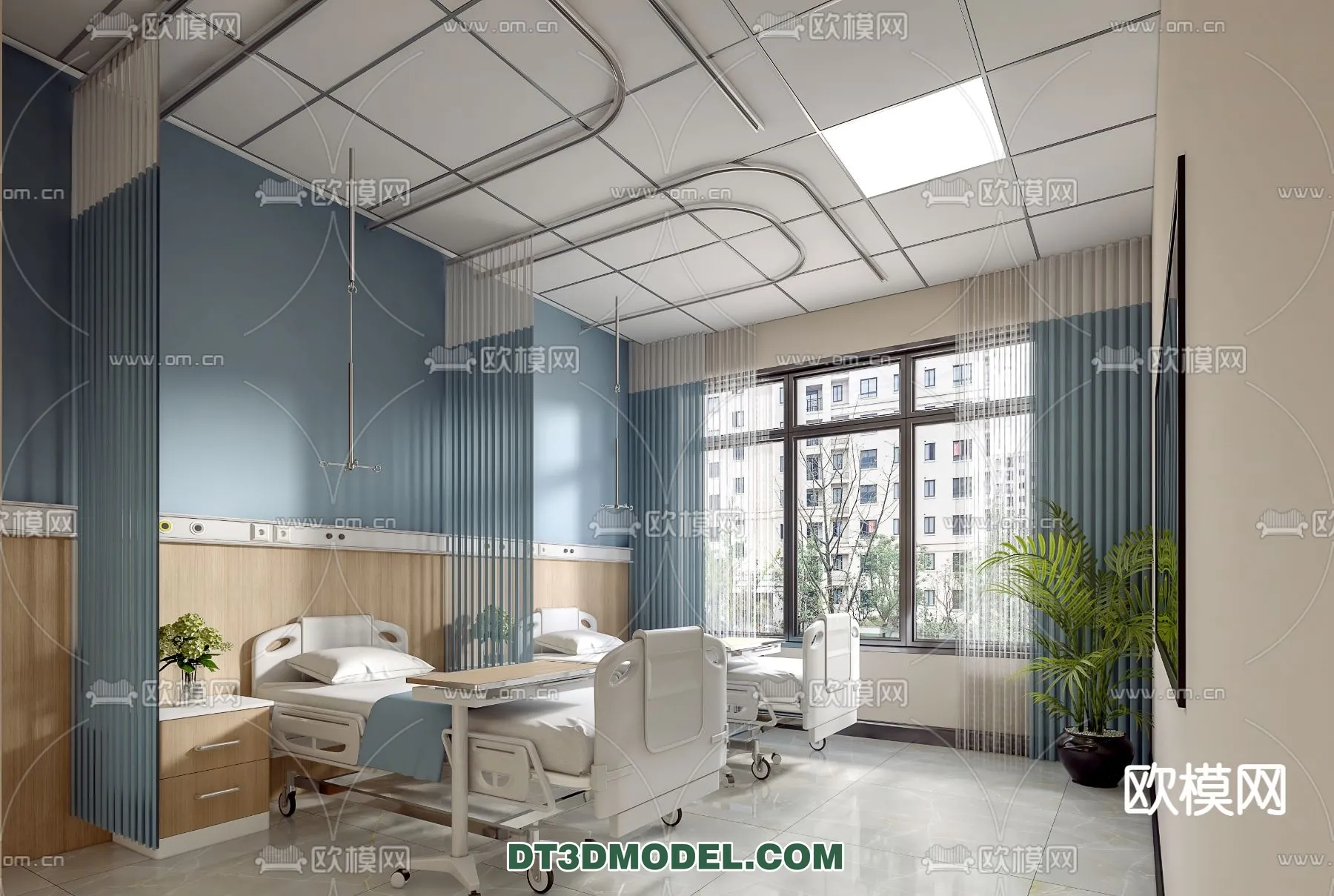 HOSPITAL 3D SCENES – MODERN – 0006