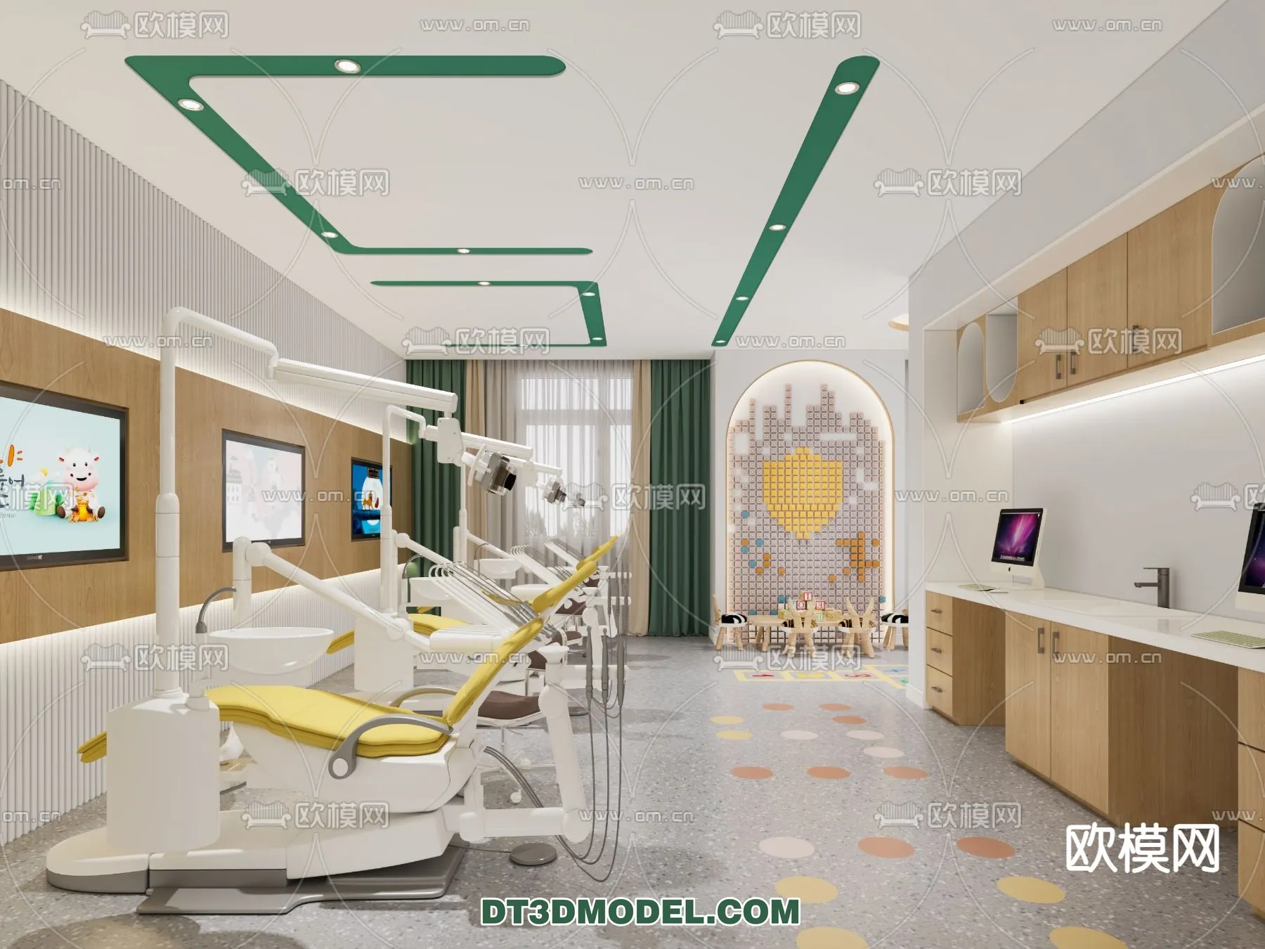 HOSPITAL 3D SCENES – MODERN – 0007