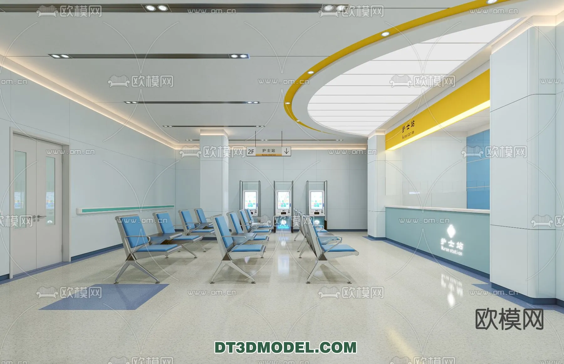 HOSPITAL 3D SCENES – MODERN – 0016
