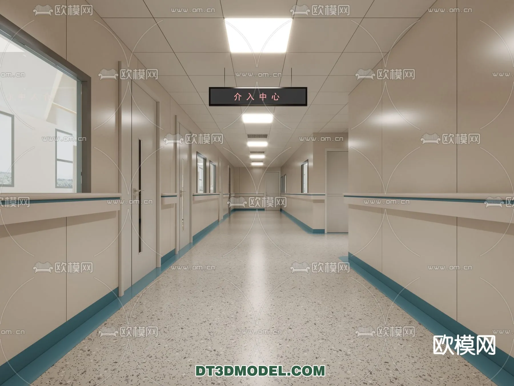 HOSPITAL 3D SCENES – MODERN – 0022