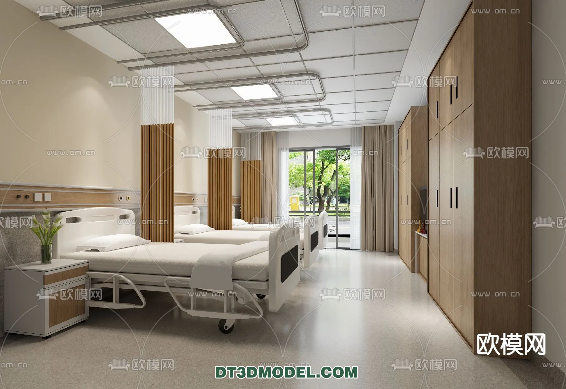 HOSPITAL 3D SCENES – MODERN – 0025
