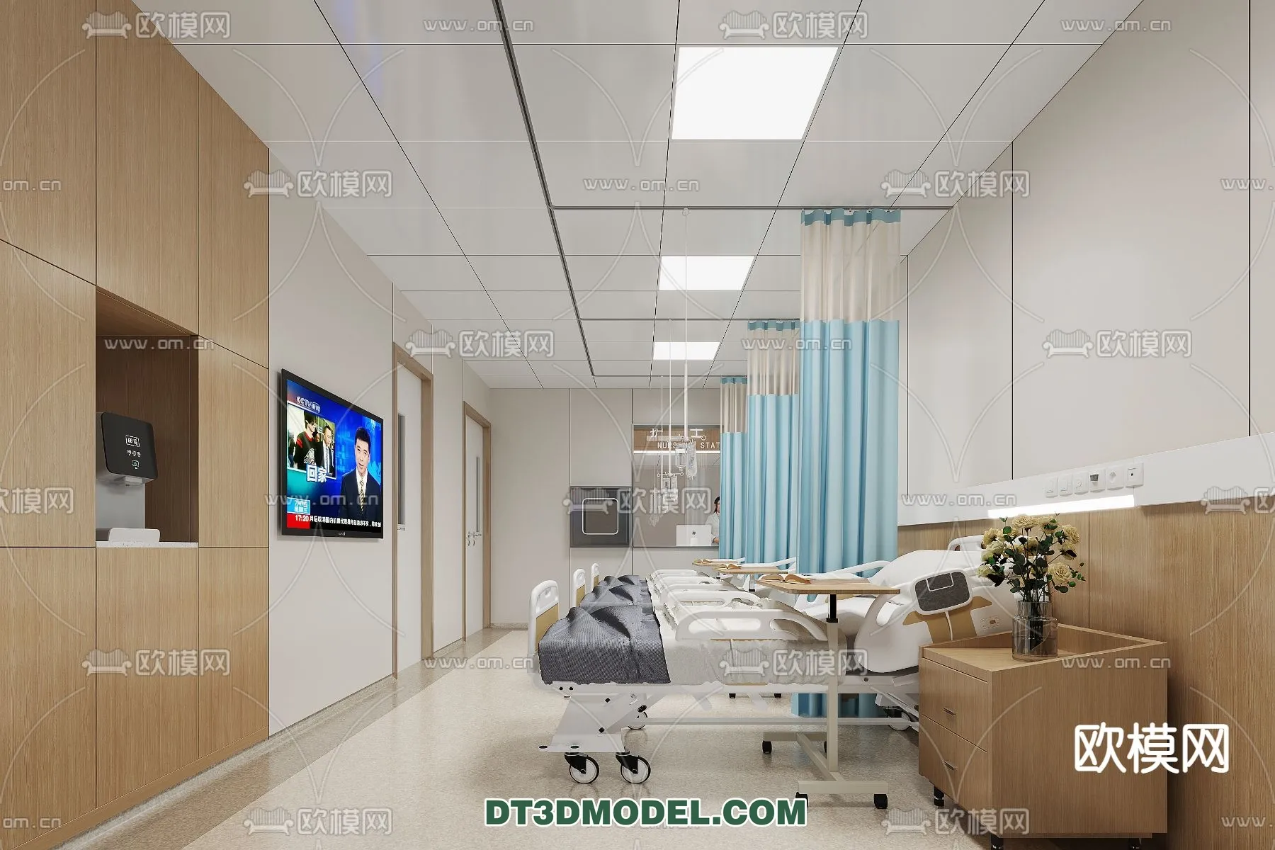 HOSPITAL 3D SCENES – MODERN – 0030
