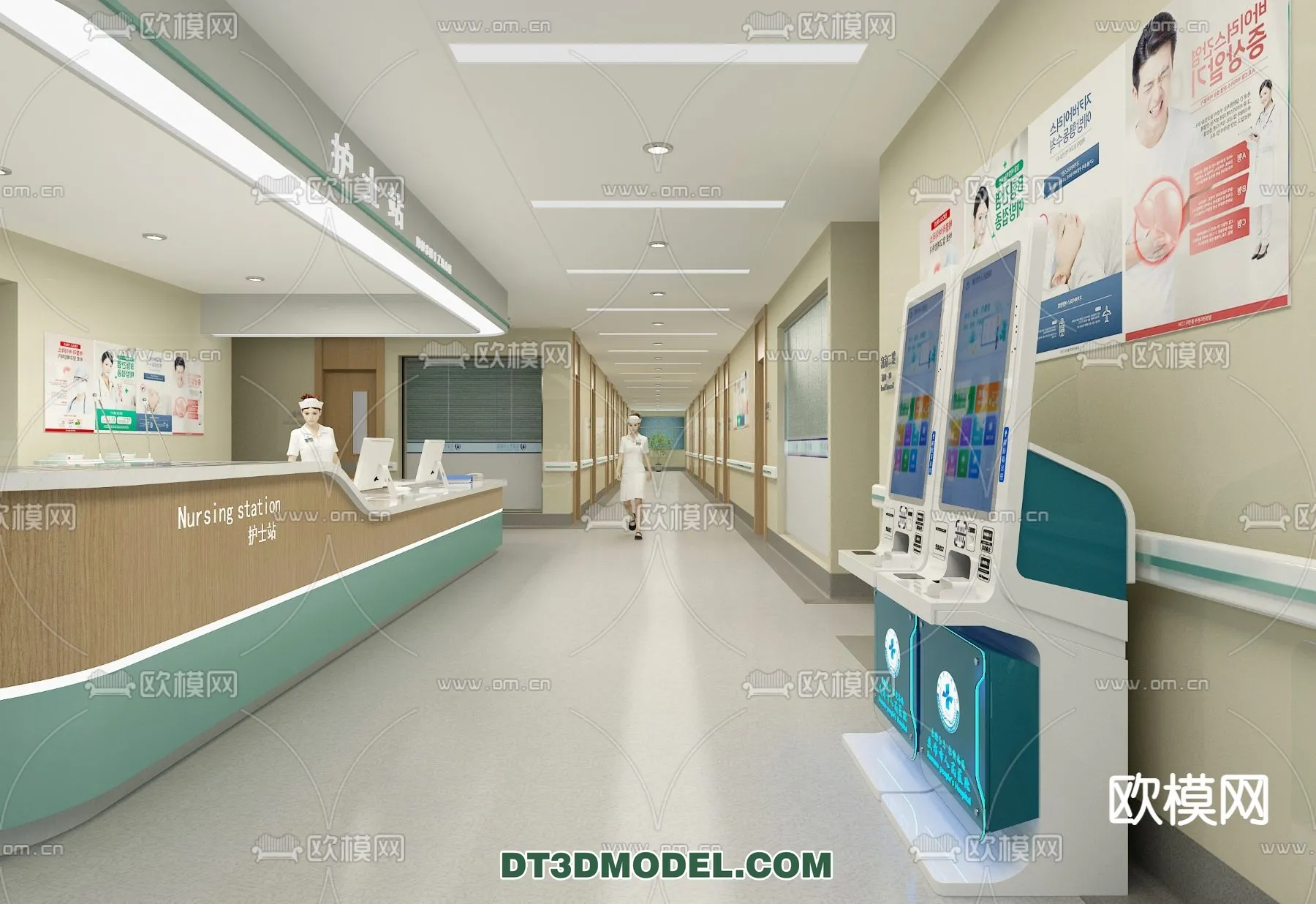 HOSPITAL 3D SCENES – MODERN – 0067