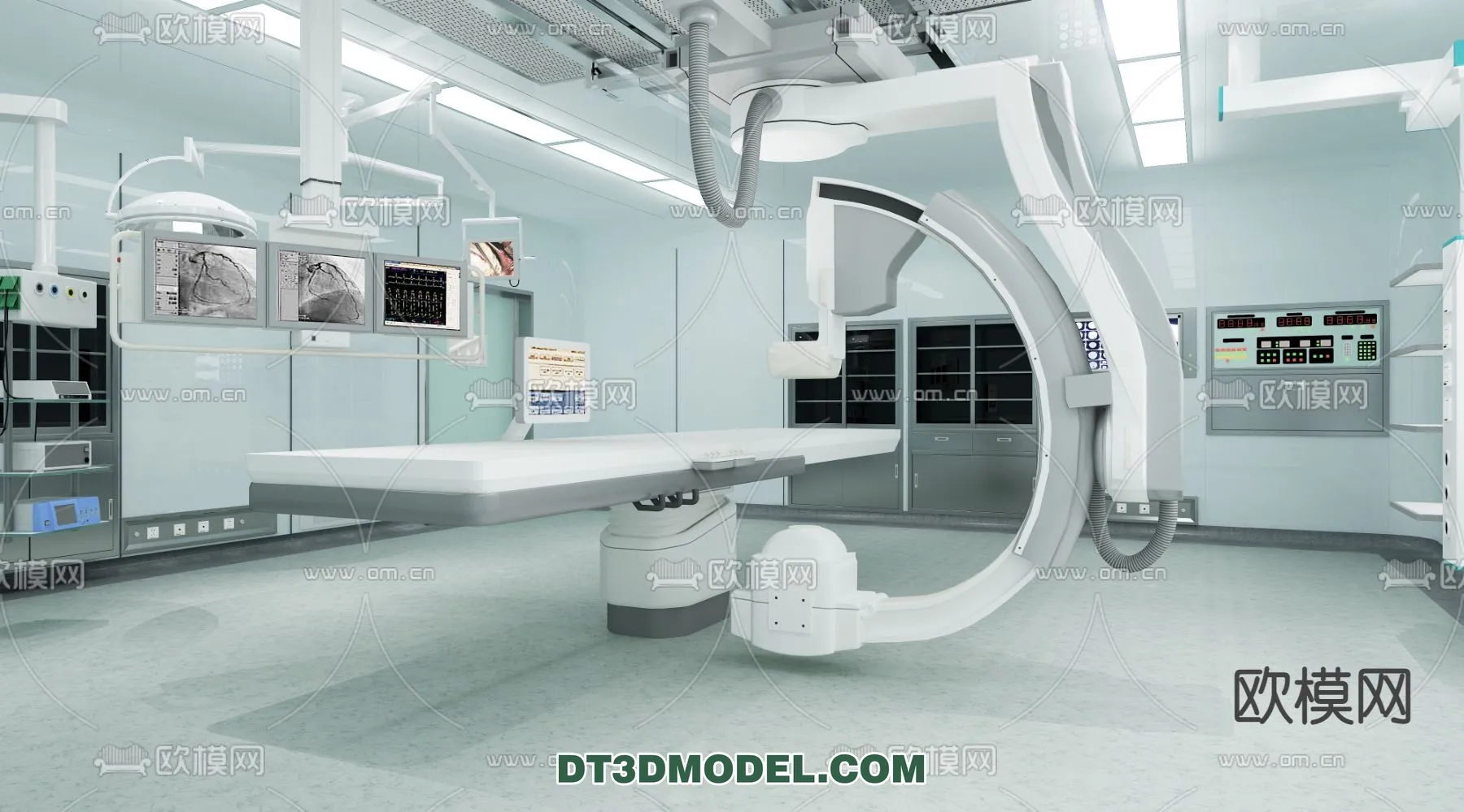 HOSPITAL 3D SCENES – MODERN – 0073