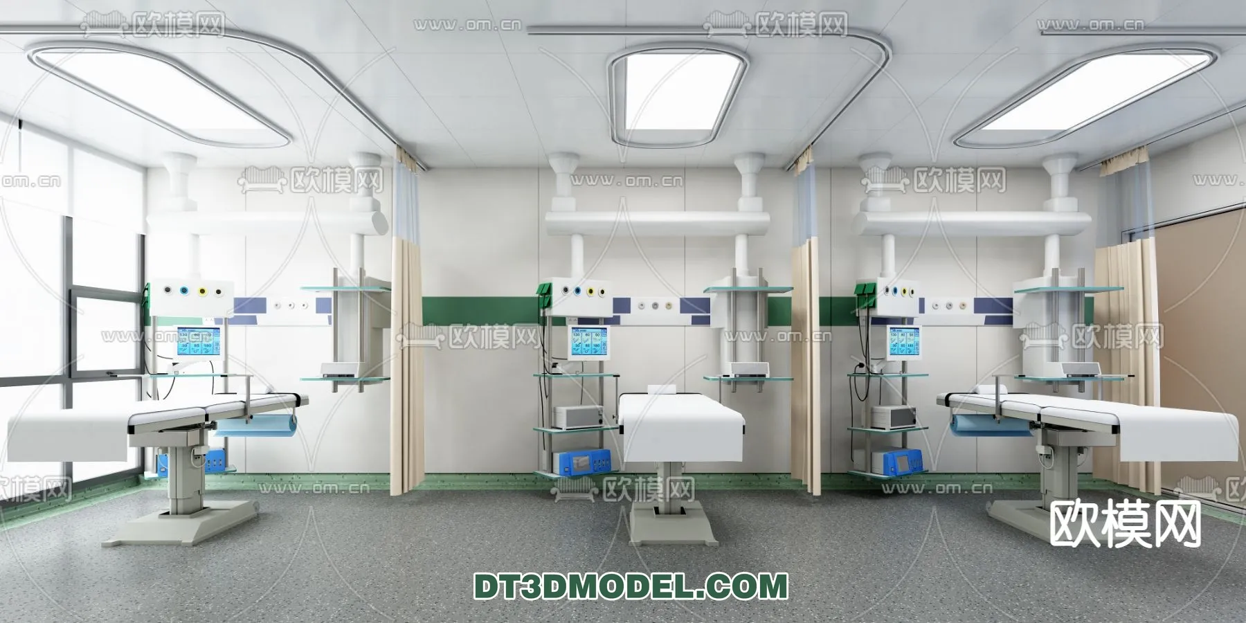 HOSPITAL 3D SCENES – MODERN – 0076