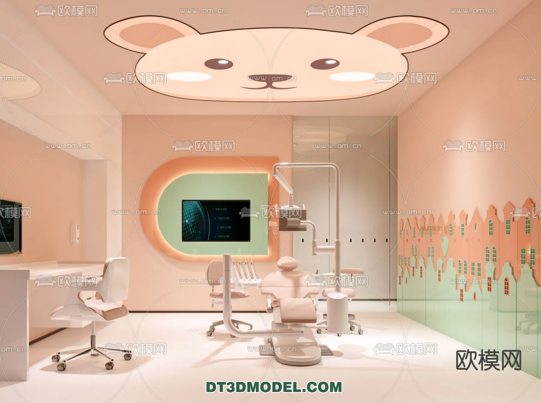 HOSPITAL 3D SCENES – MODERN – 0078