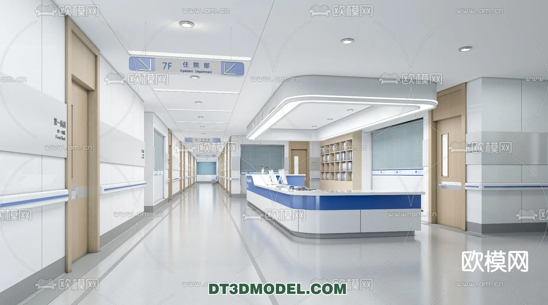 HOSPITAL 3D SCENES – MODERN – 0084