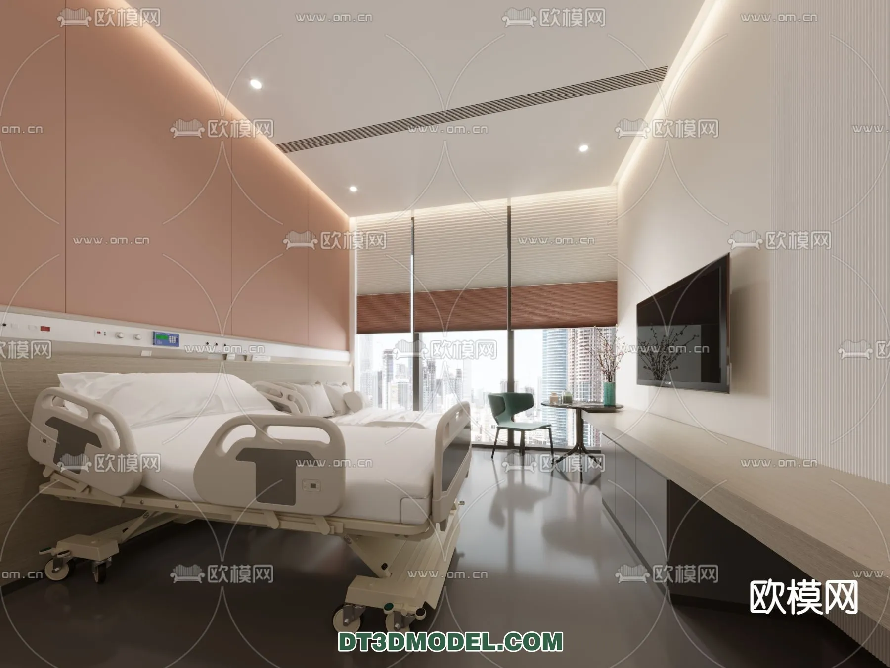 HOSPITAL 3D SCENES – MODERN – 0085