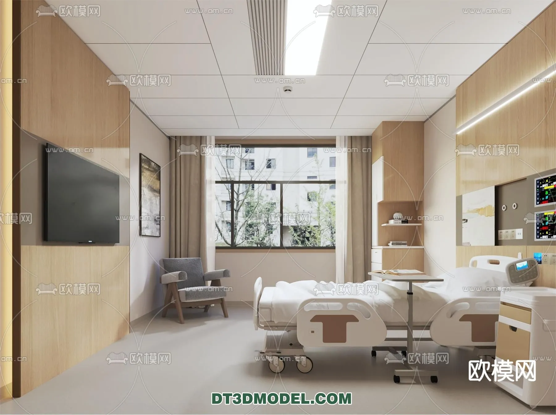 HOSPITAL 3D SCENES – MODERN – 0088